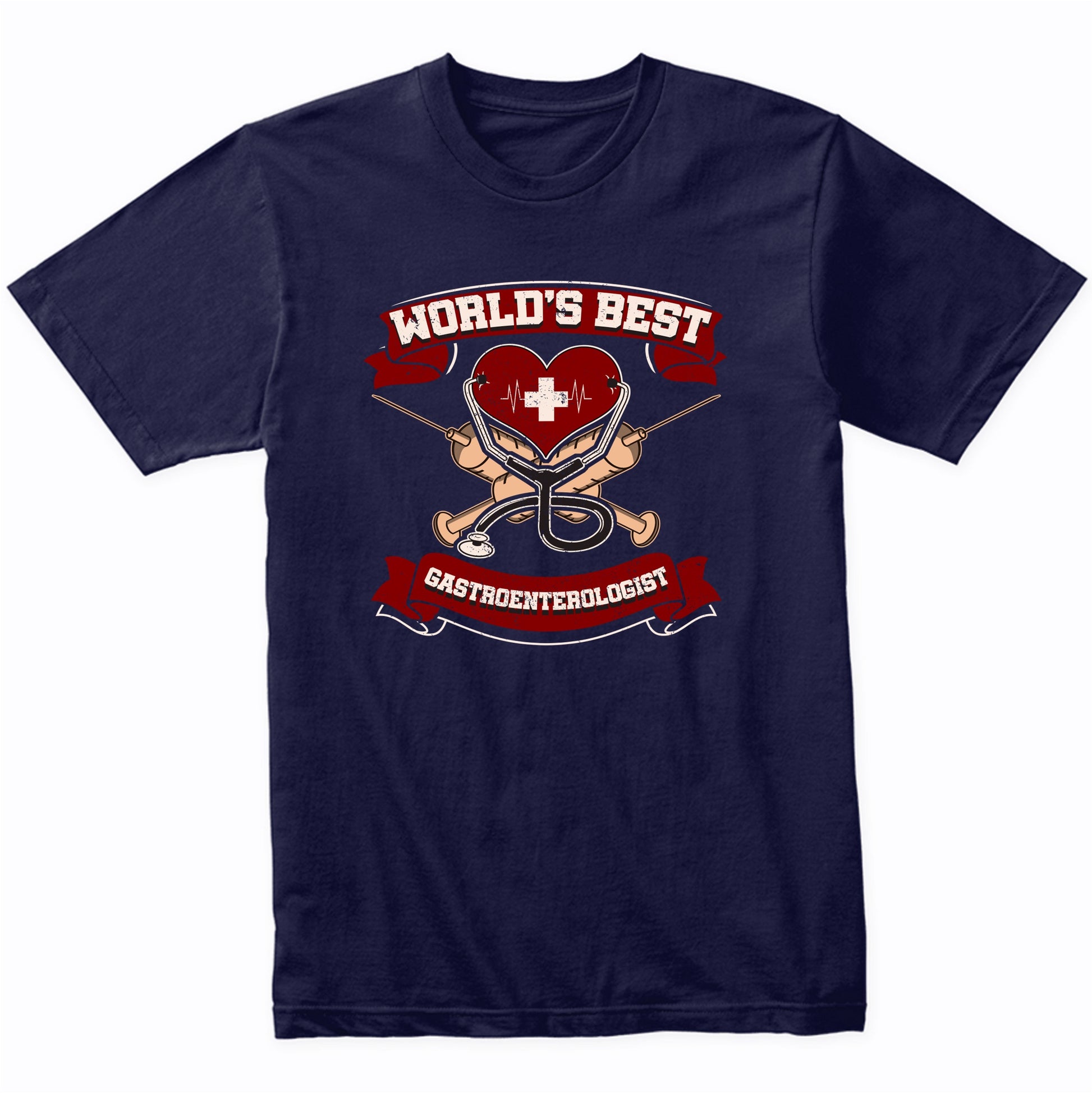 World's Best Gastroenterologist Doctor Graphic T-Shirt