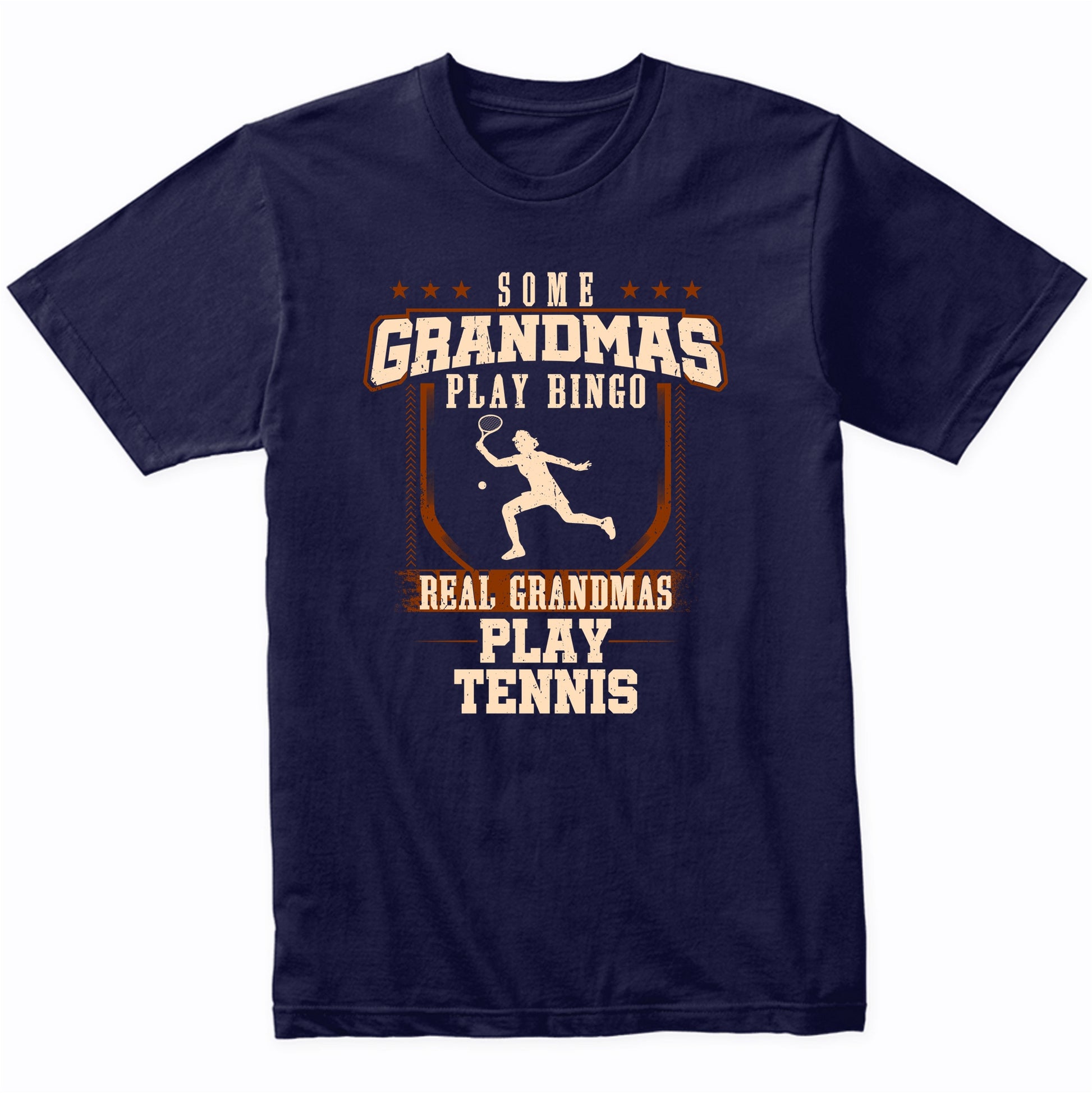Some Grandmas Play Bingo Real Grandmas Play Tennis Shirt