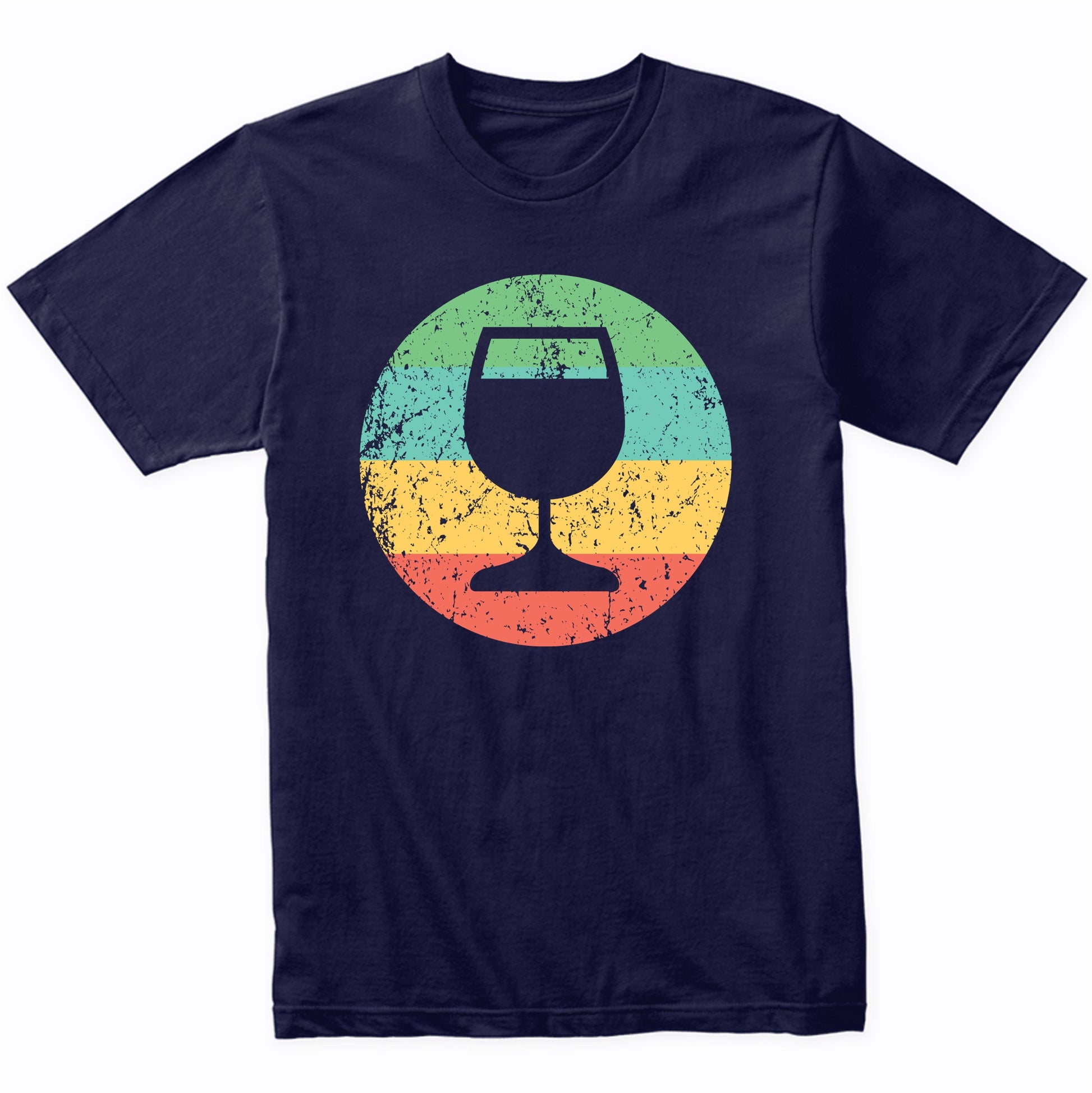 Wine Connoisseur Shirt - Vintage Retro Wine Glass Shirt