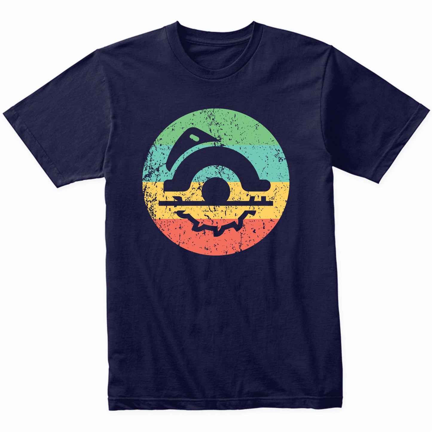Carpenter Shirt - Vintage Retro Circular Saw T-Shirt