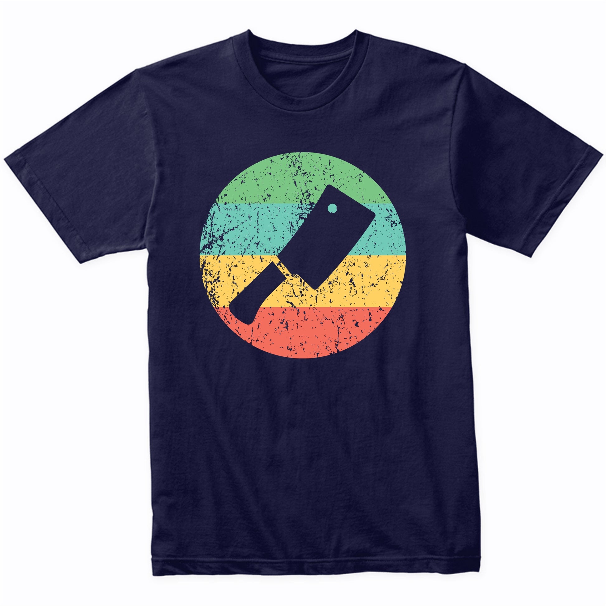 Butcher Shirt - Vintage Retro Meat Cleaver T-Shirt