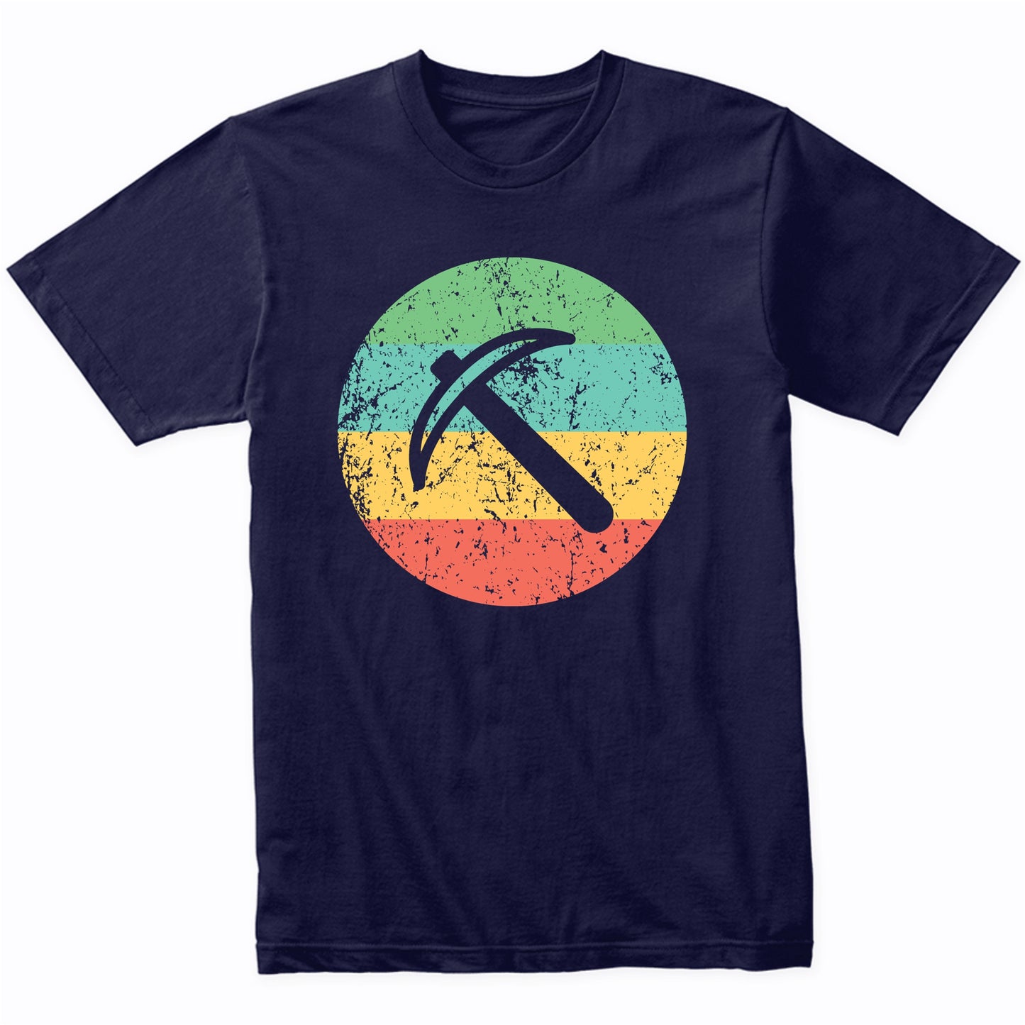 Geologist Miner Shirt - Vintage Retro Pick Axe T-Shirt