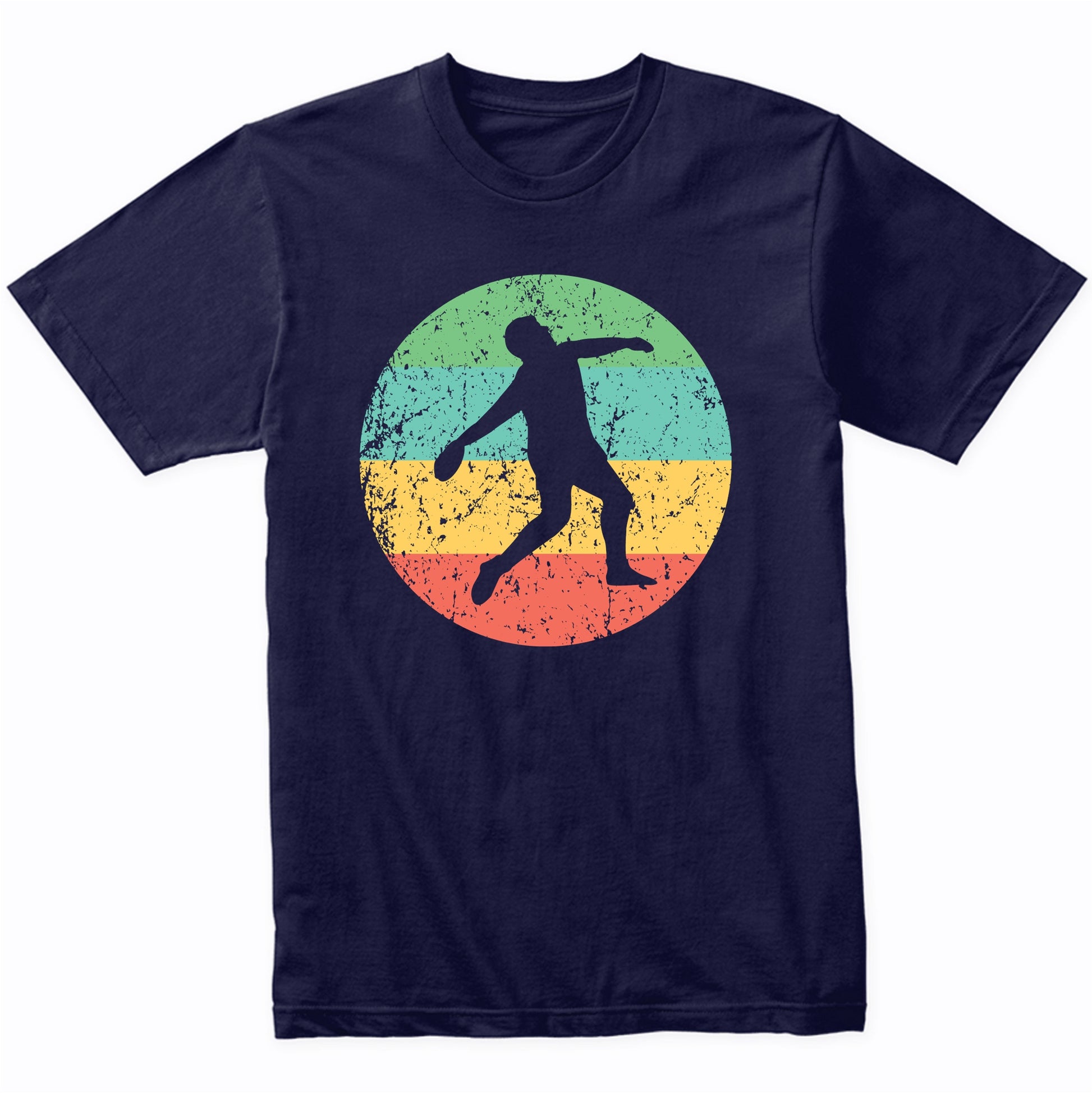 Discus Throw Shirt - Vintage Retro Track And Field T-Shirt