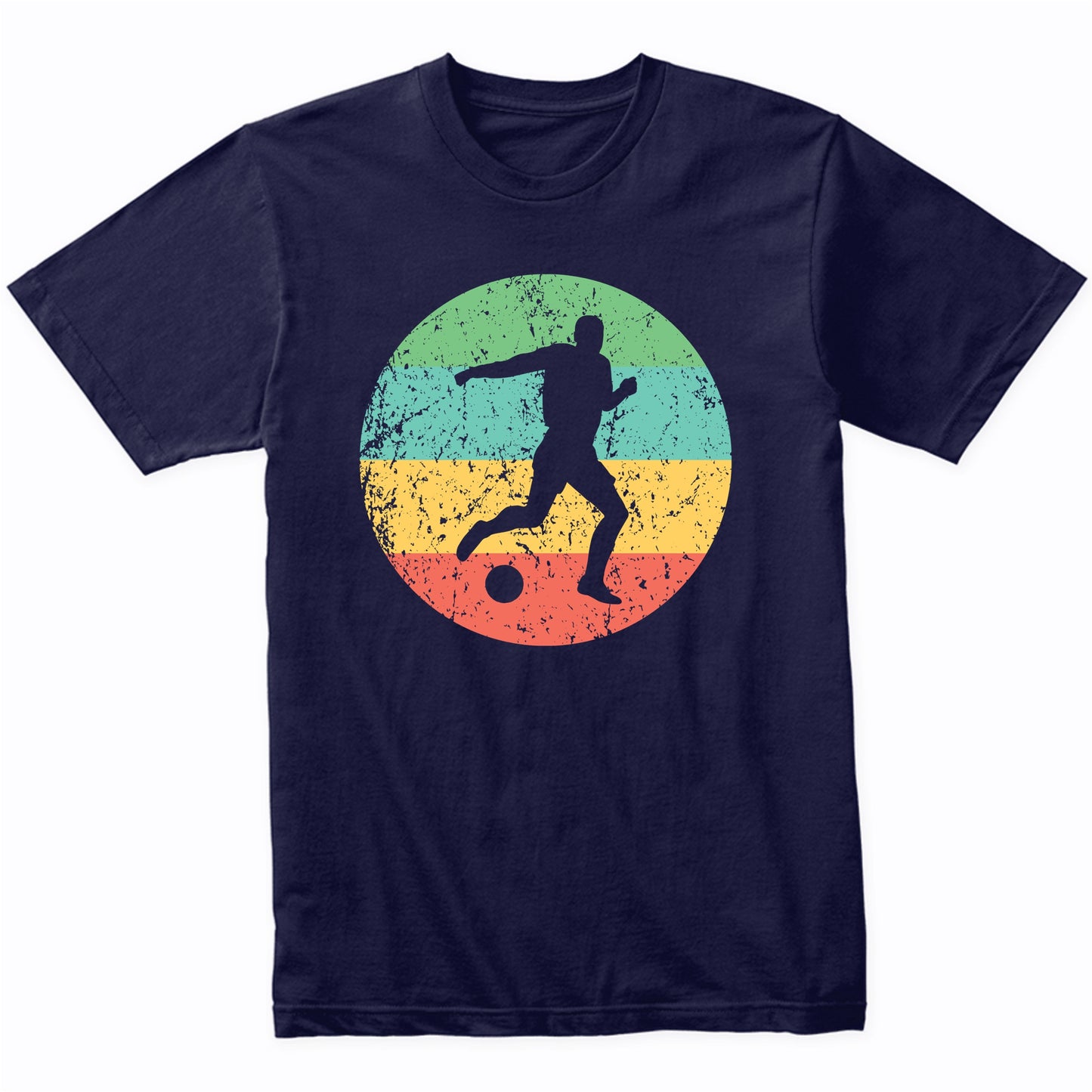 Soccer Shirt - Vintage Retro Soccer Player T-Shirt