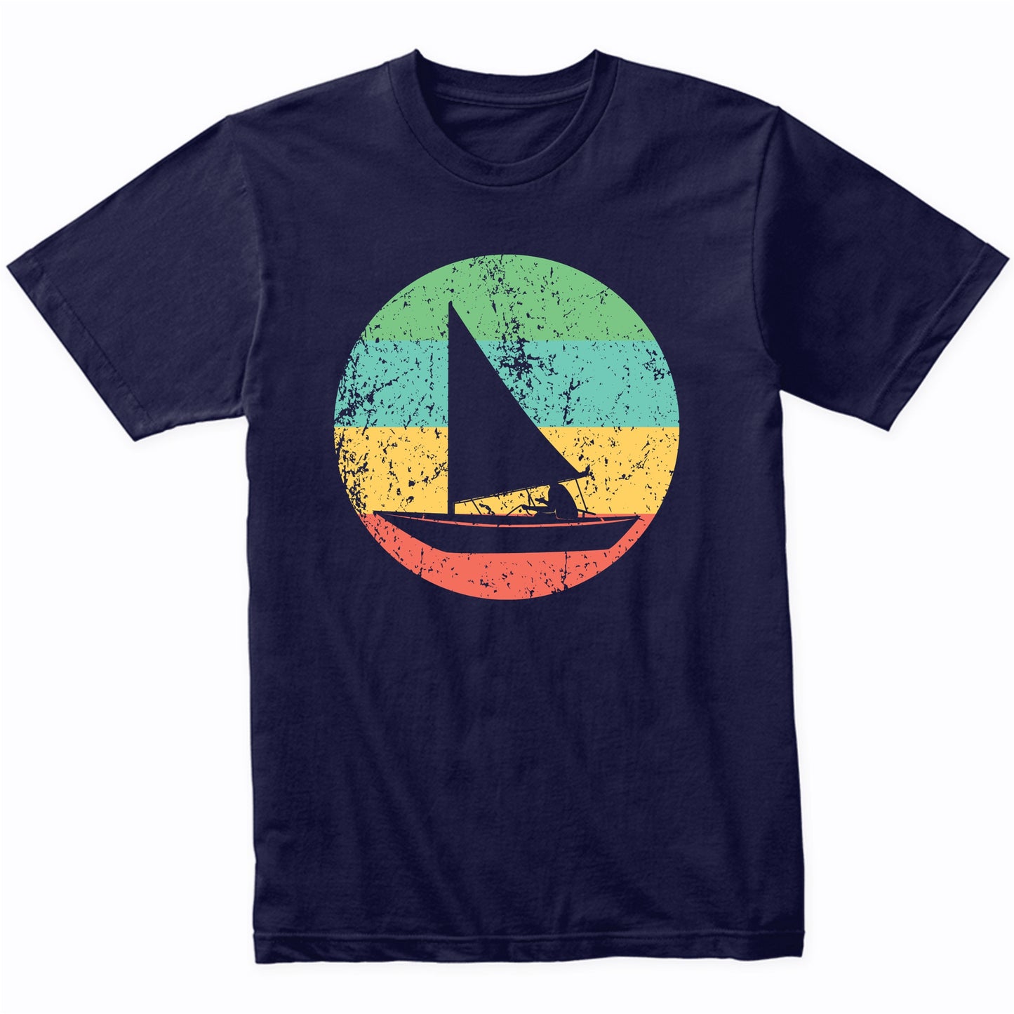 Sailing Shirt - Vintage Retro Sail Boat T-Shirt
