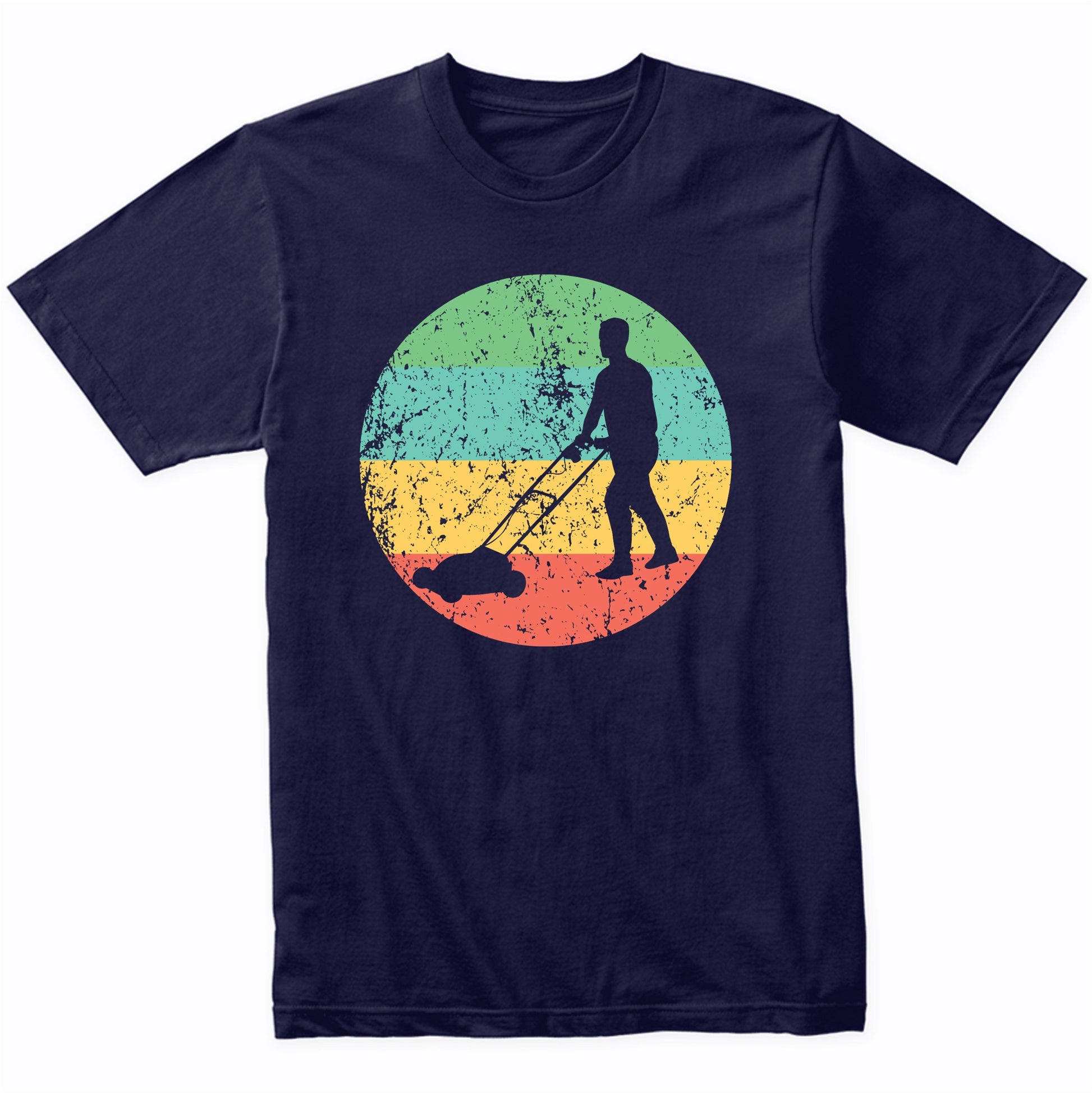Lawnmowing Shirt - Vintage Retro Lawnmower T-Shirt