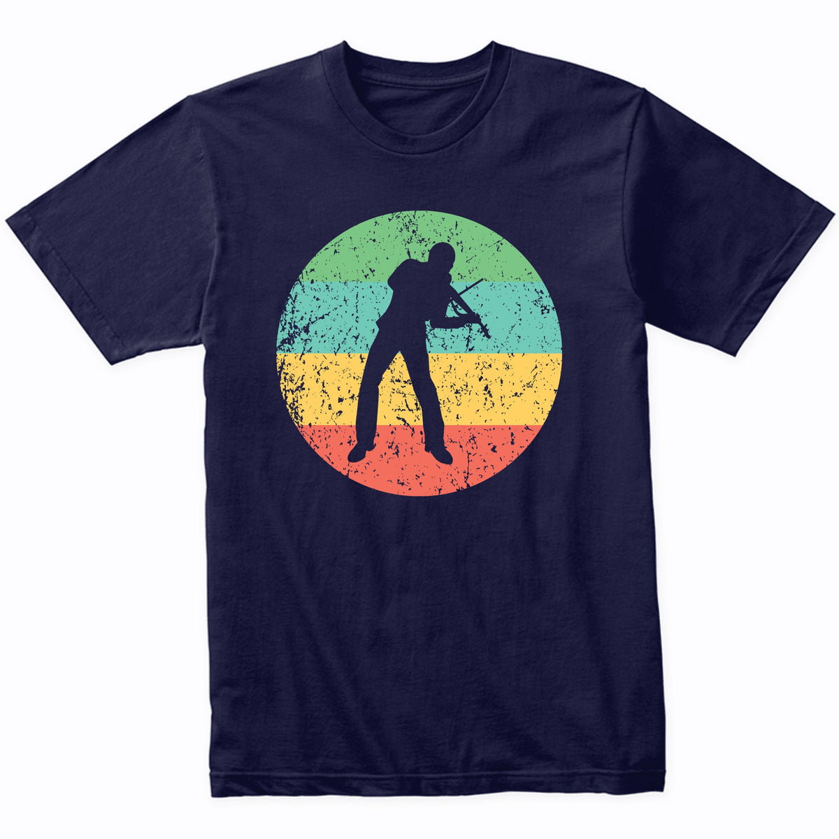 Violin Shirt - Vintage Retro Music T-Shirt