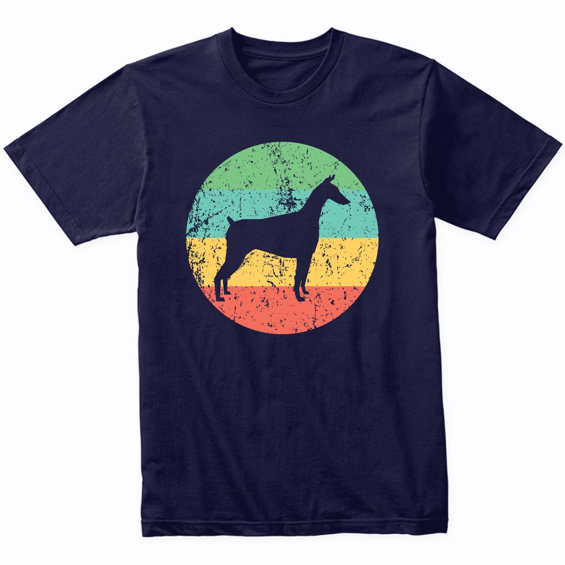 Doberman Shirt - Vintage Retro Doberman Dog T-Shirt