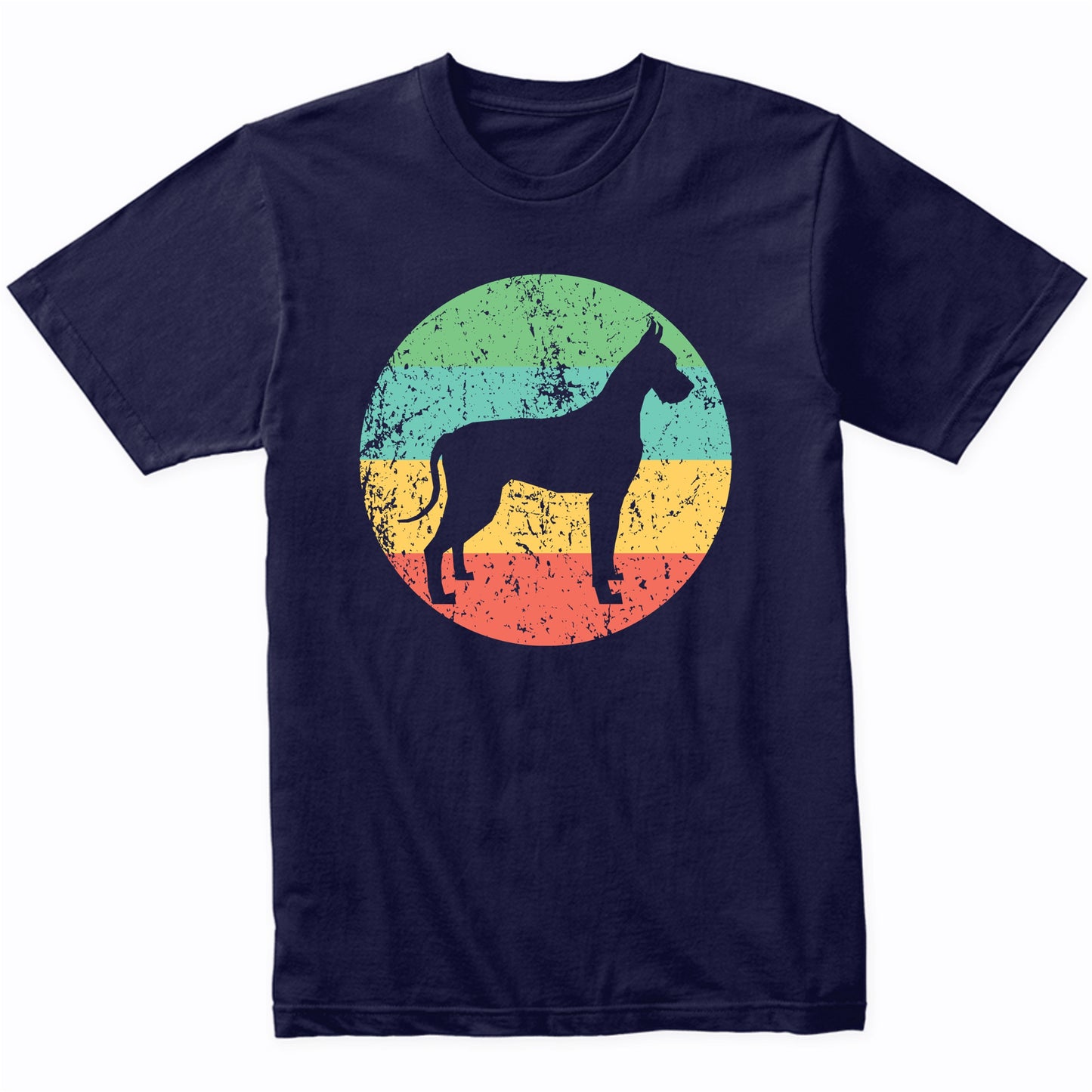 Great Dane Shirt - Vintage Retro Great Dane Dog T-Shirt