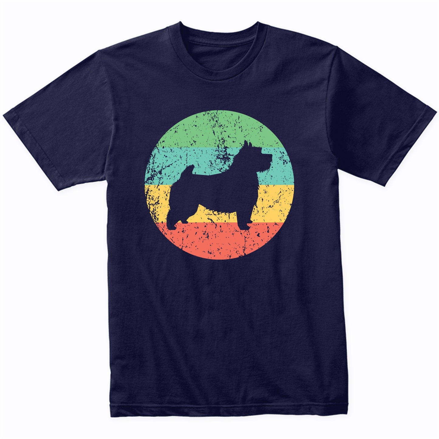 Norwich Terrier Shirt - Retro Norwich Terrier Dog T-Shirt