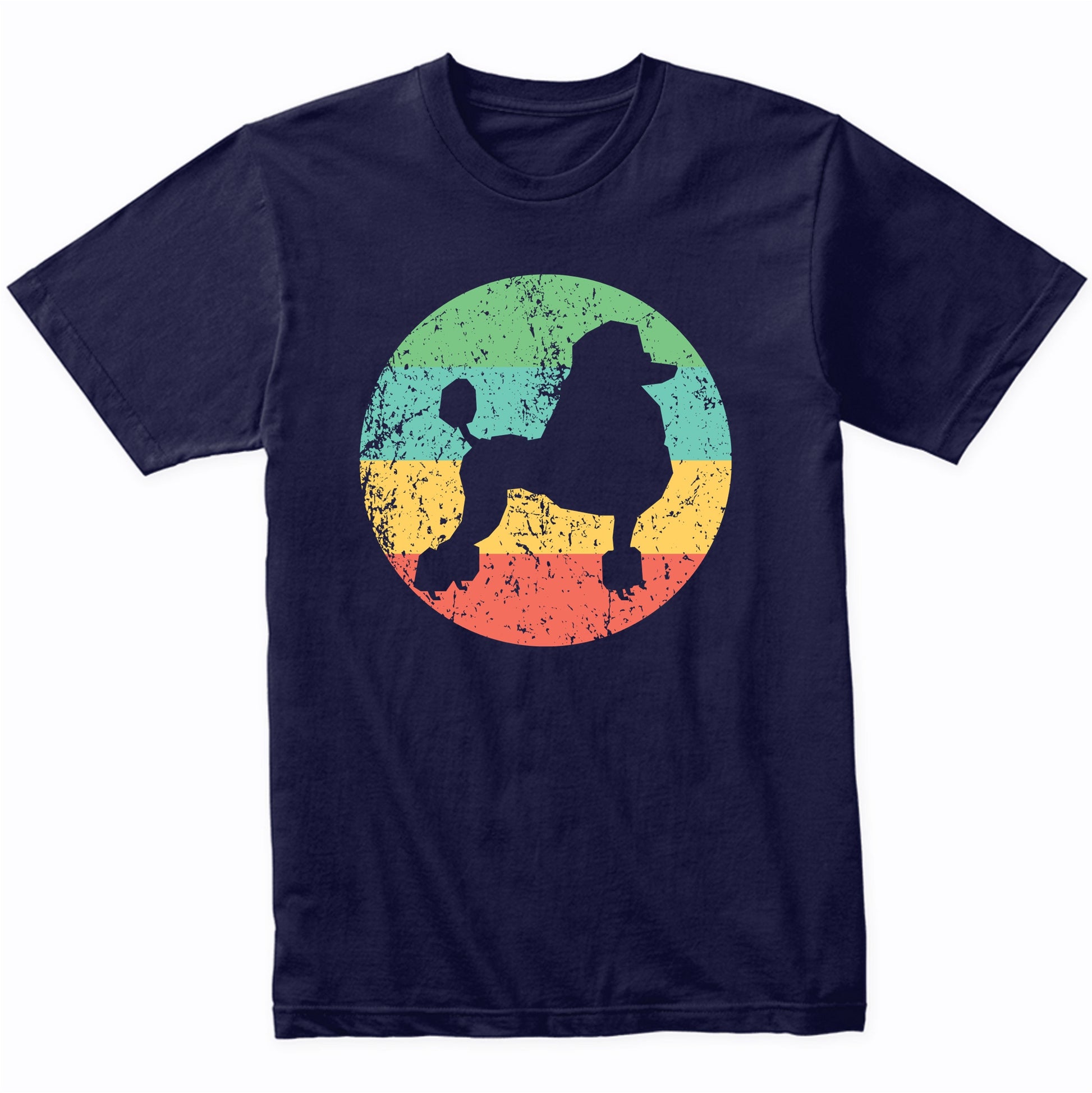 Poodle Shirt - Vintage Retro Poodle Dog T-Shirt
