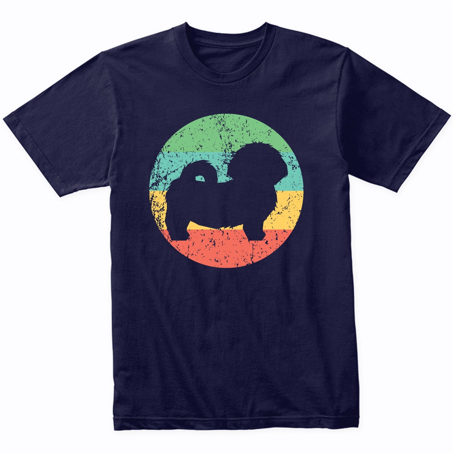 Shih Tzu Shirt - Vintage Retro Shih Tzu Dog T-Shirt