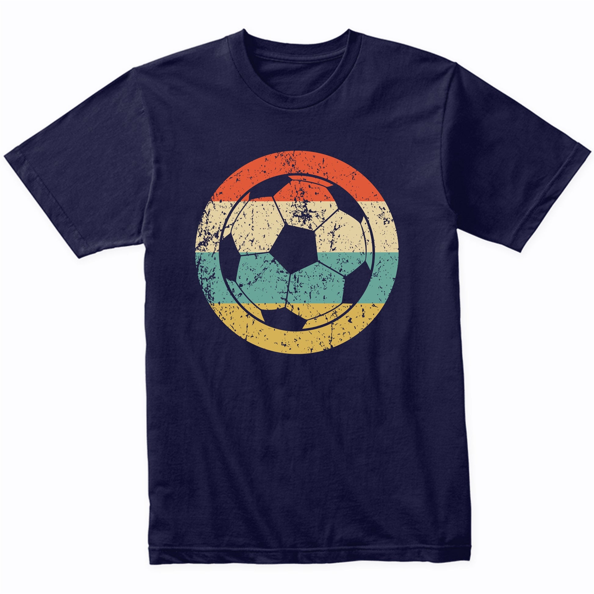 Soccer Shirt - Retro Soccer Ball Icon T-Shirt