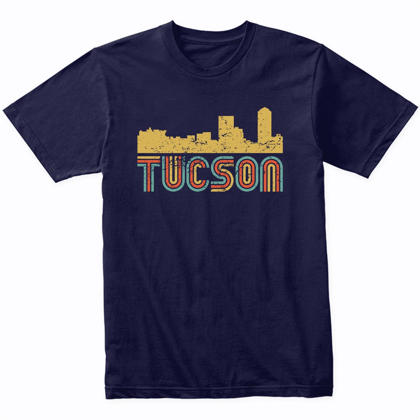 Retro Tucson Arizona Skyline T-Shirt