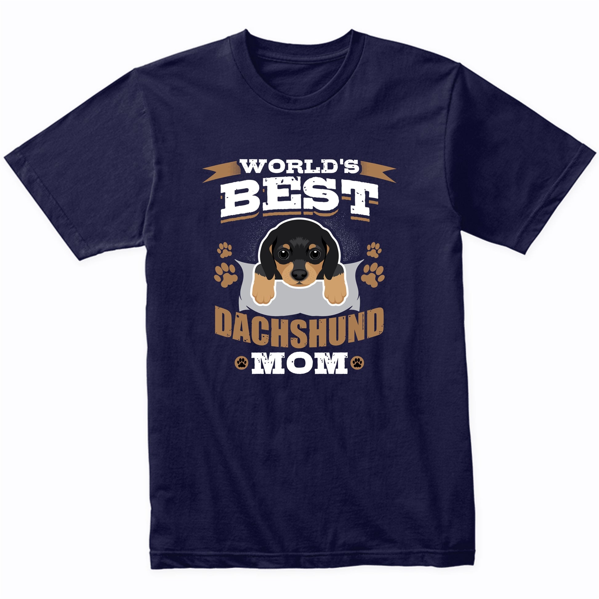 World's Best Dachshund Mom Dog Owner T-Shirt