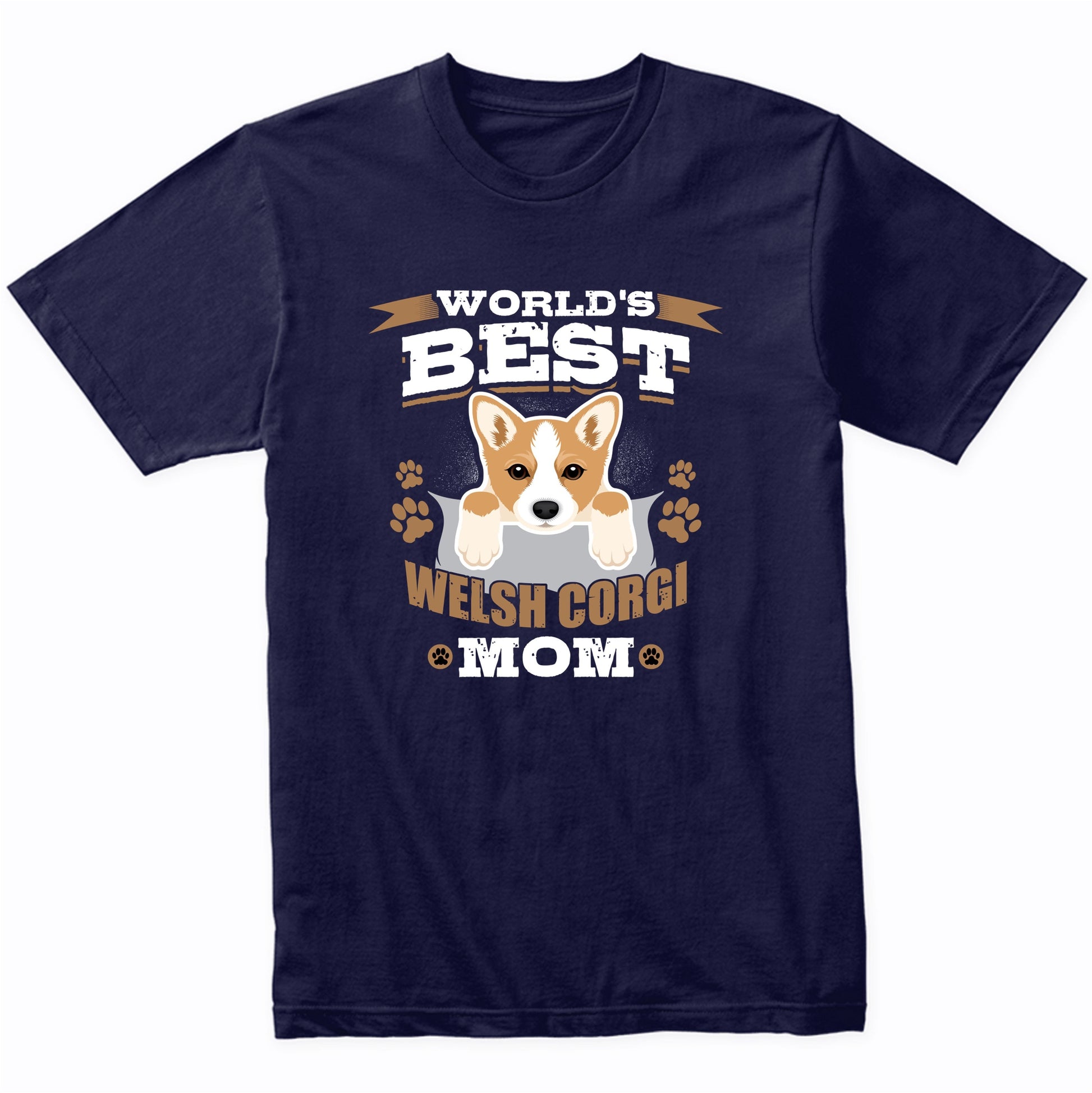 World's Best Corgi Mom Dog Owner T-Shirt