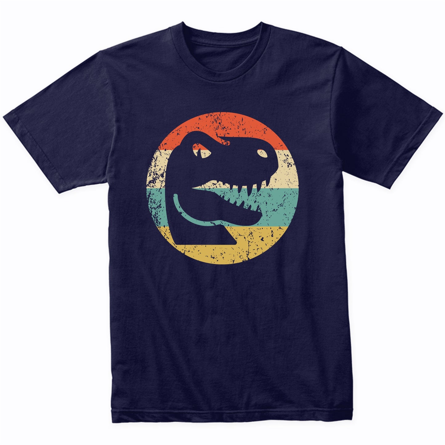 Tyrannosaurus Rex T Rex Retro Style Dinosaur T-Shirt
