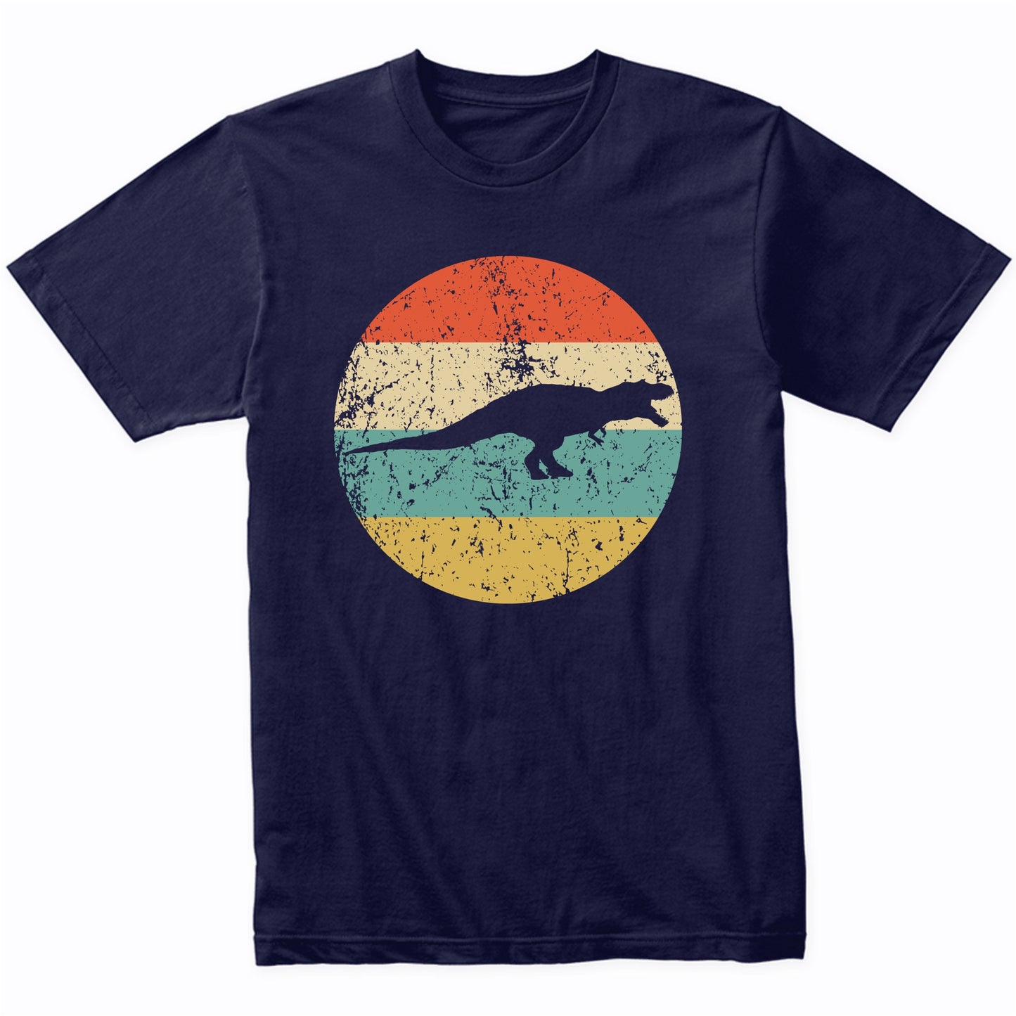 Tyrannosaurus Rex T Rex Retro Style Dinosaur T-Shirt