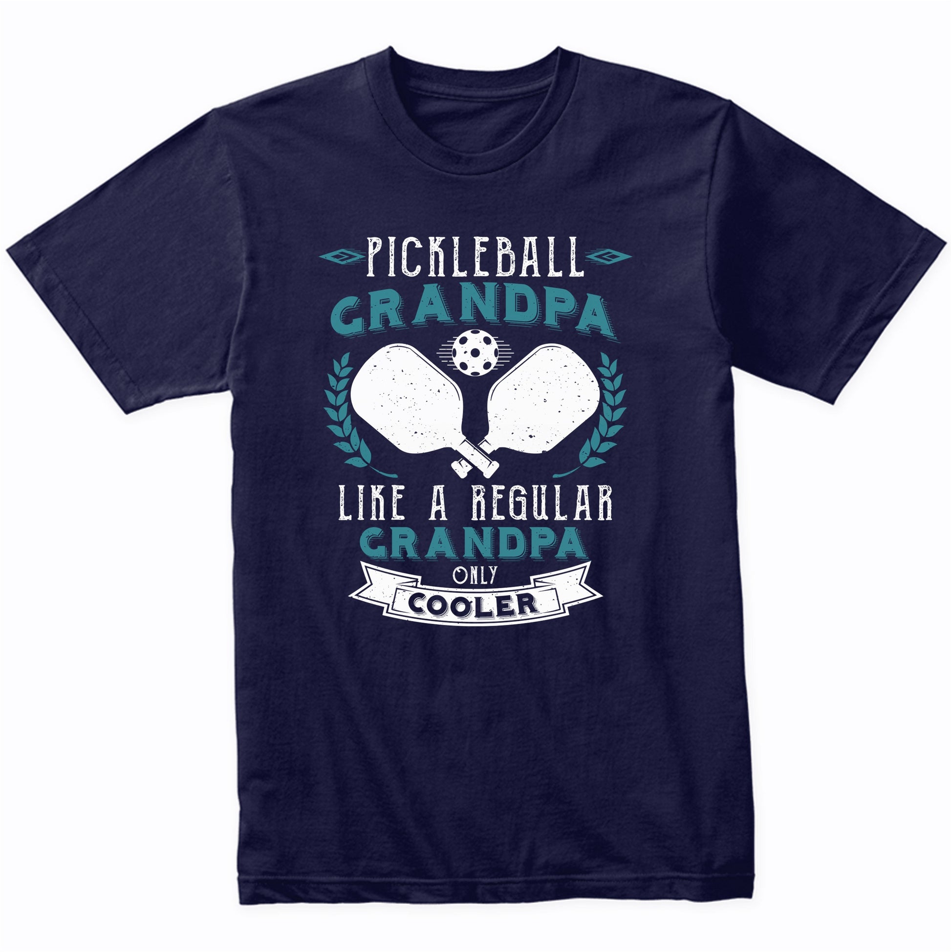 Pickleball Grandpa Like A Regular Grandpa Only Cooler T-Shirt