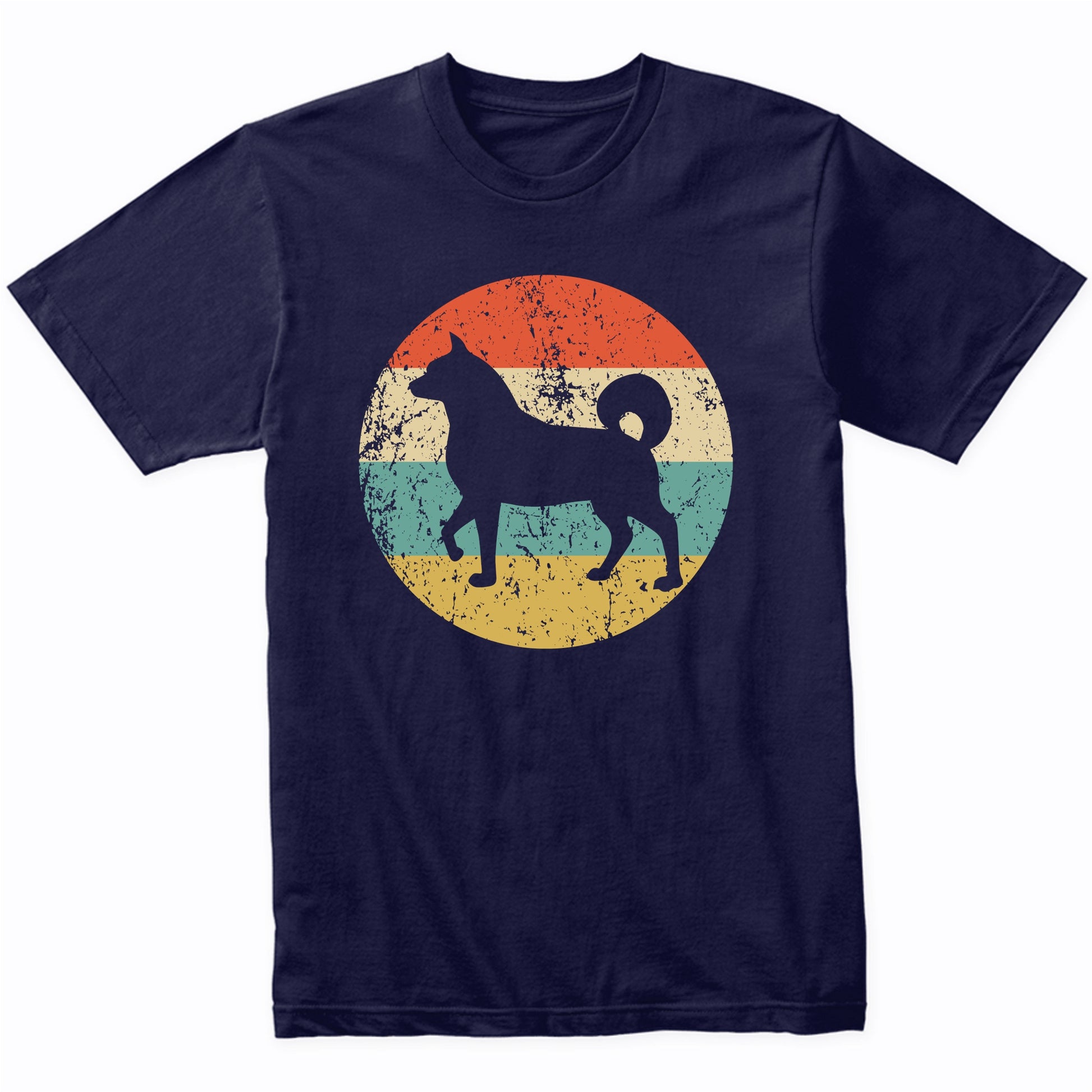 Retro Akita Inu Dog Breed Icon T-Shirt