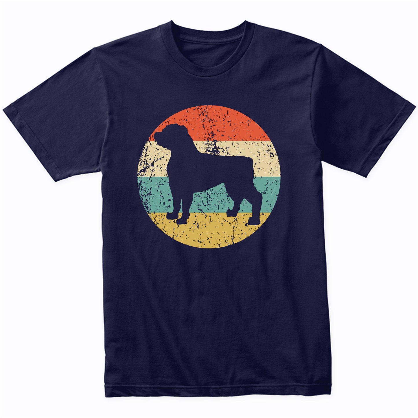 Retro Rottweiler Dog Breed Icon T-Shirt
