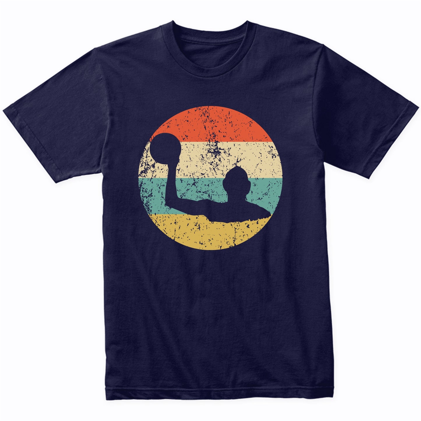 Water Polo Shirt - Retro Water Polo Player Icon T-Shirt
