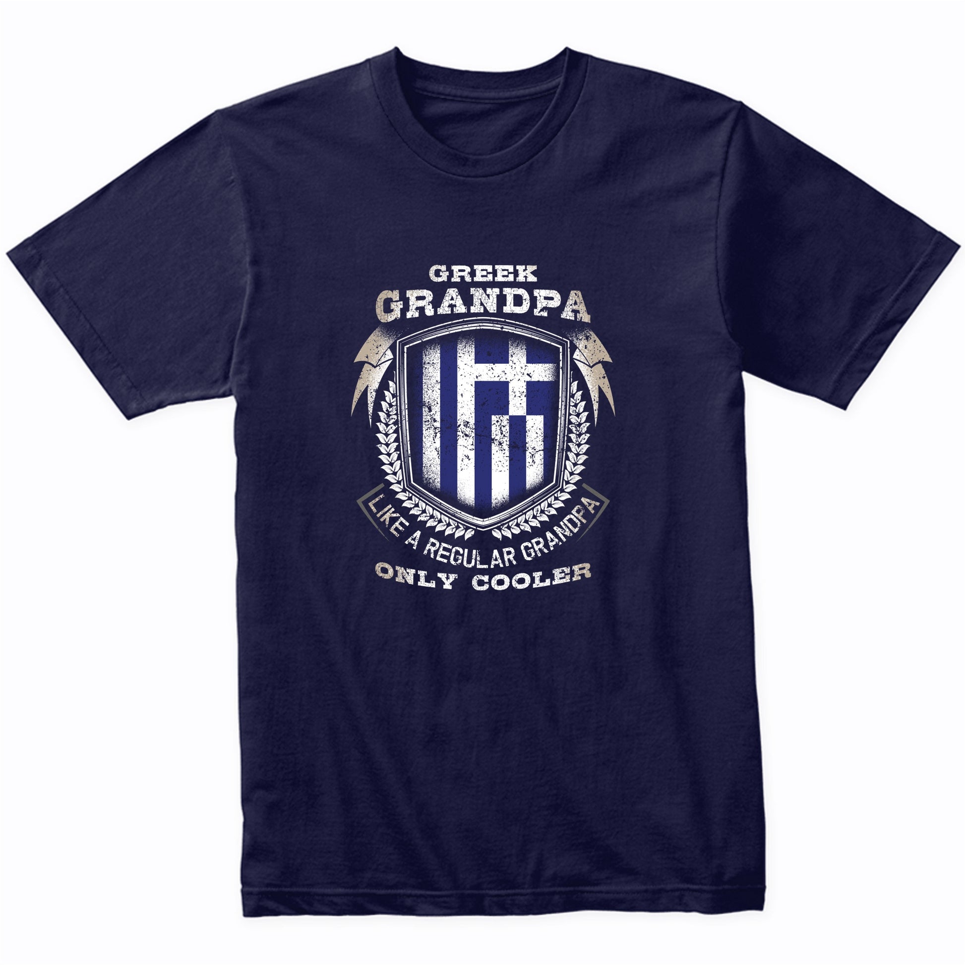 Greek Grandma Like A Regular Grandma Only Cooler Funny T-Shirt