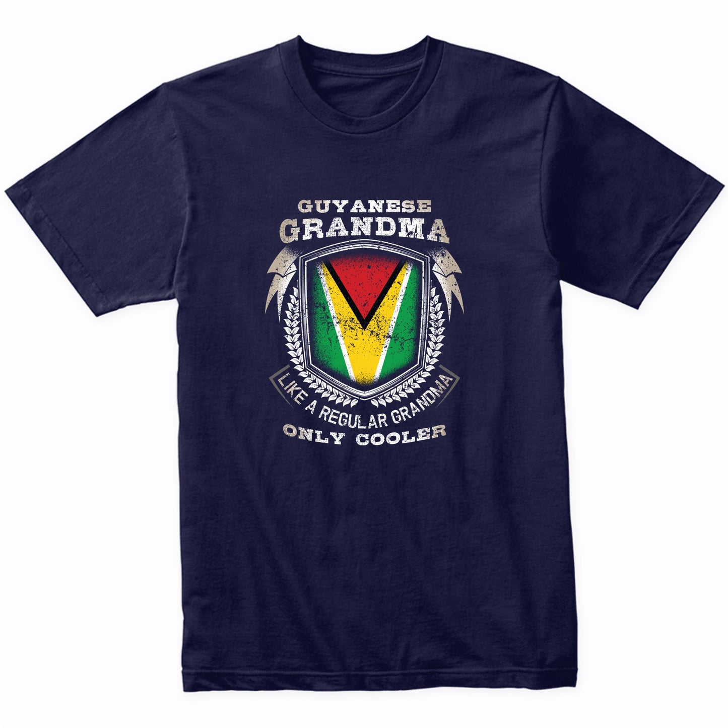 Guyanese Grandma Like A Regular Grandma Only Cooler Funny T-Shirt