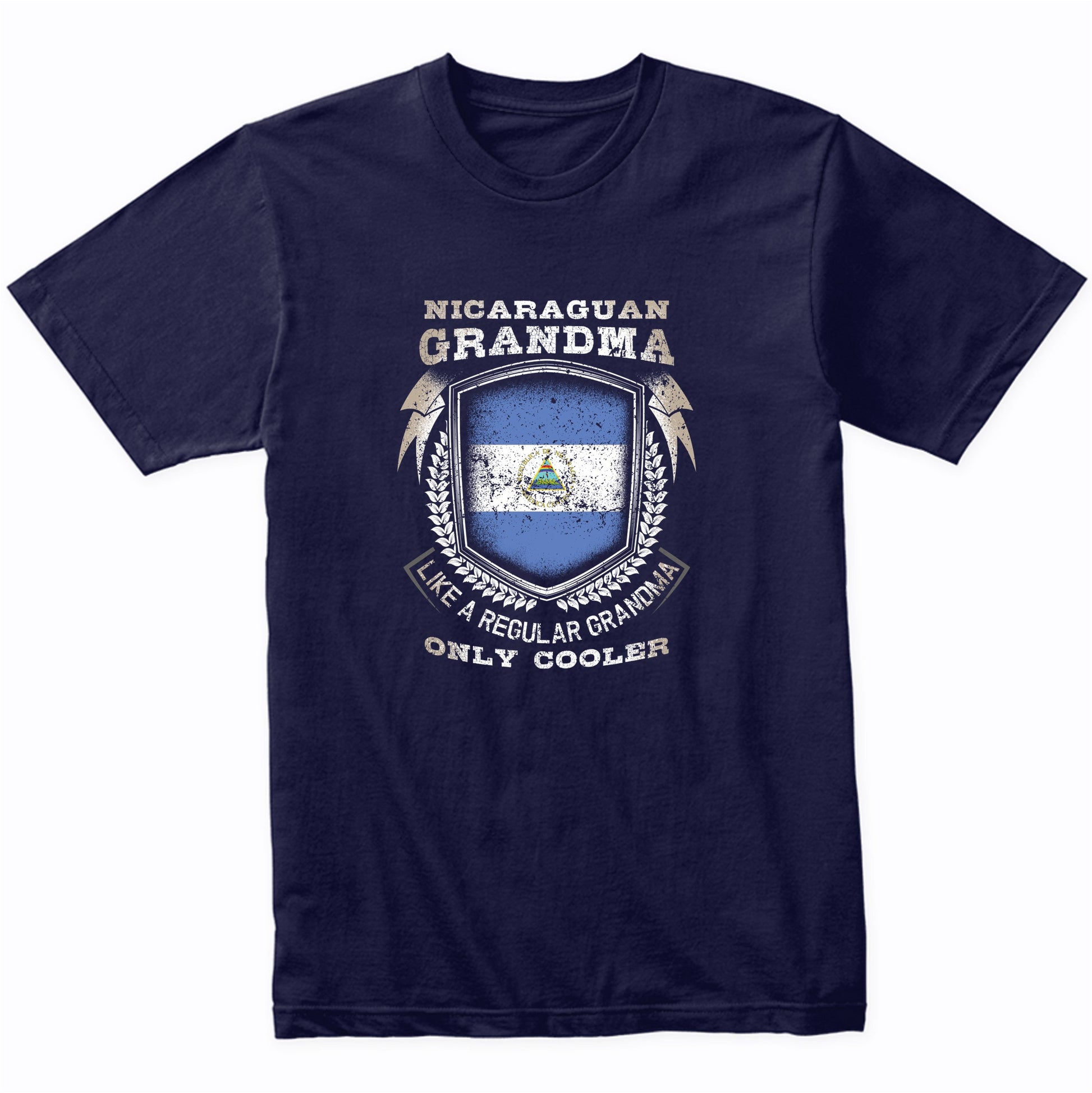 Nicaraguan Grandma Like A Regular Grandma Only Cooler Funny T-Shirt