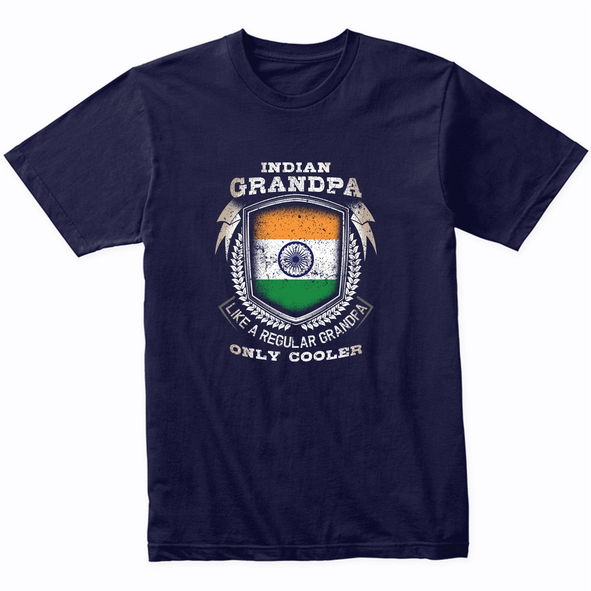 Indian Grandpa Like A Regular Grandpa Only Cooler Funny T-Shirt