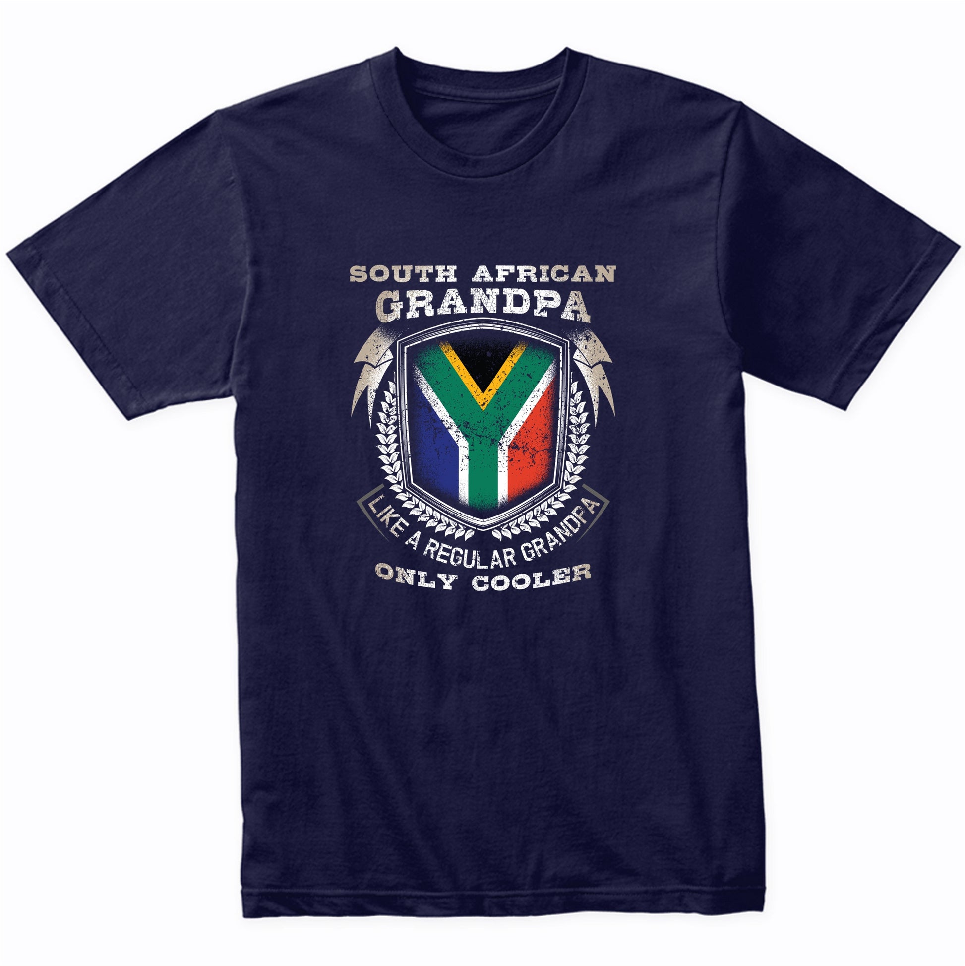 South African Grandpa Like A Regular Grandpa Only Cooler Funny T-Shirt