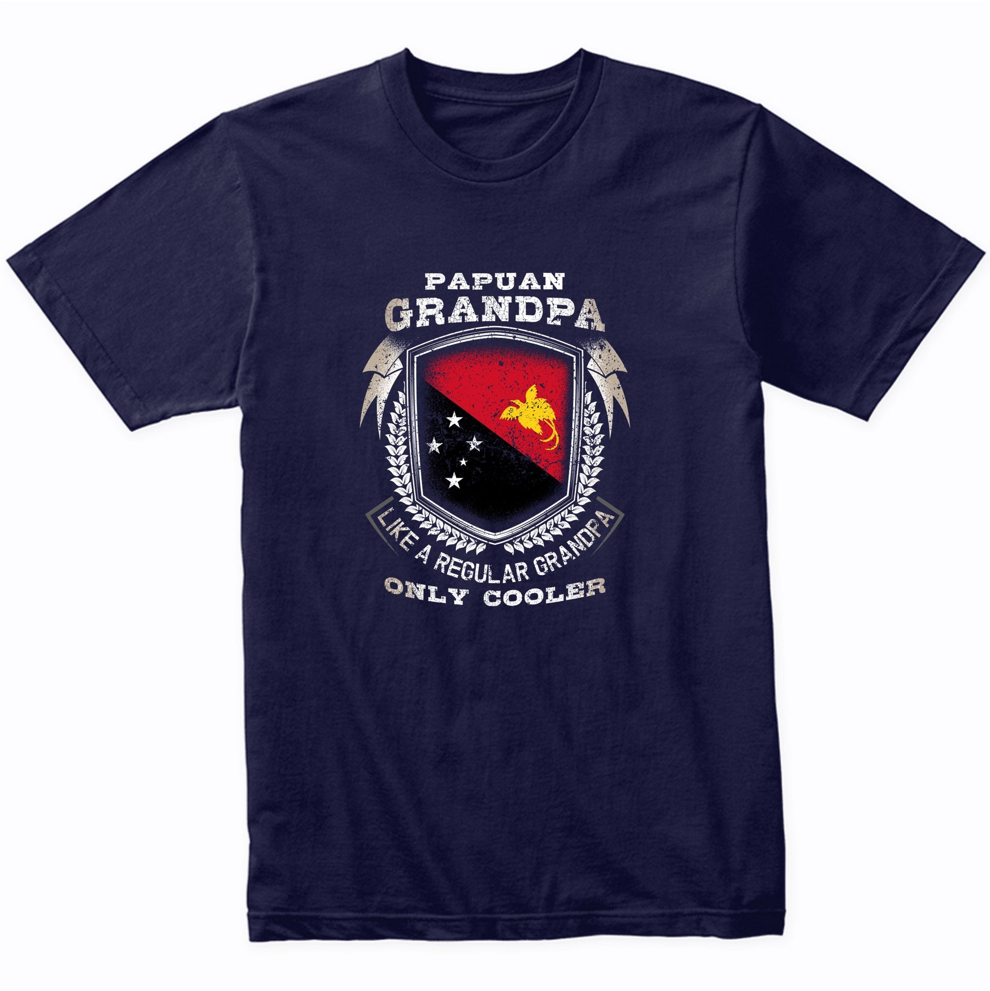 Papuan Grandpa Like A Regular Grandpa Only Cooler Funny T-Shirt