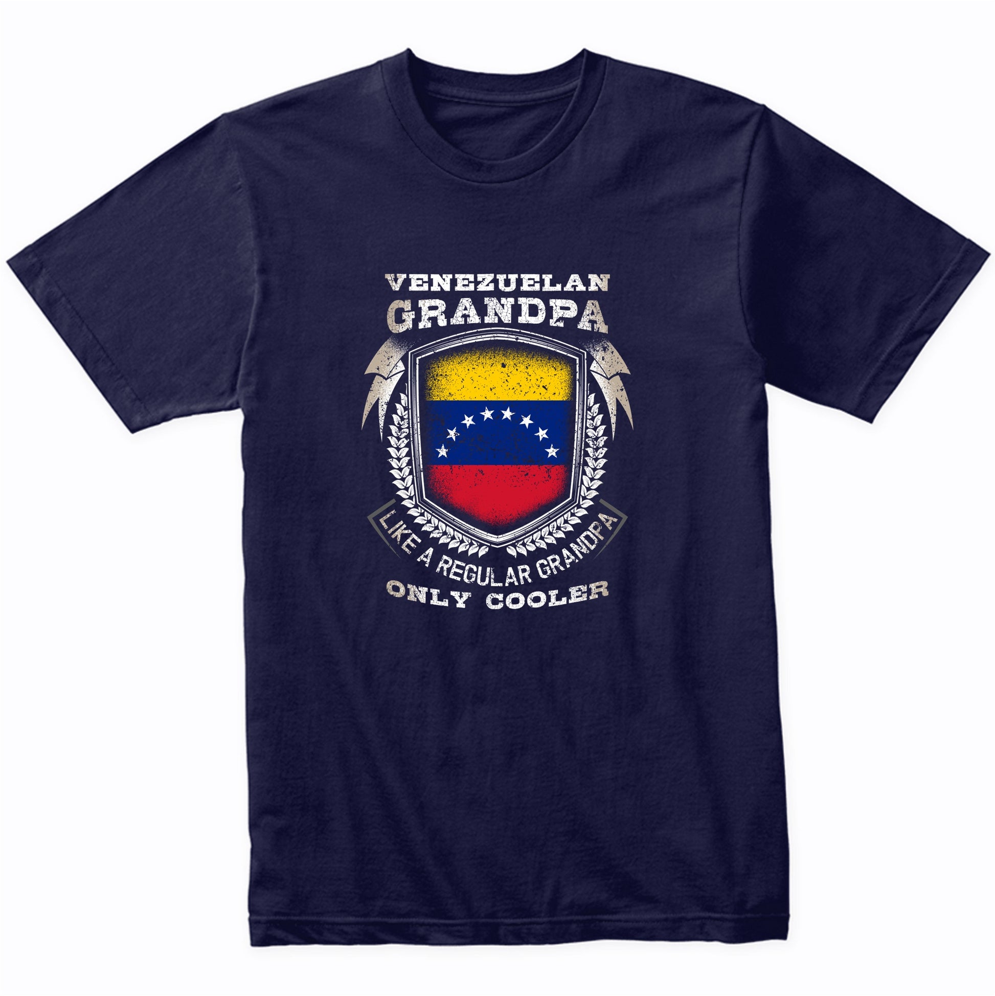 Venezuelan Grandpa Like A Regular Grandpa Only Cooler Funny T-Shirt