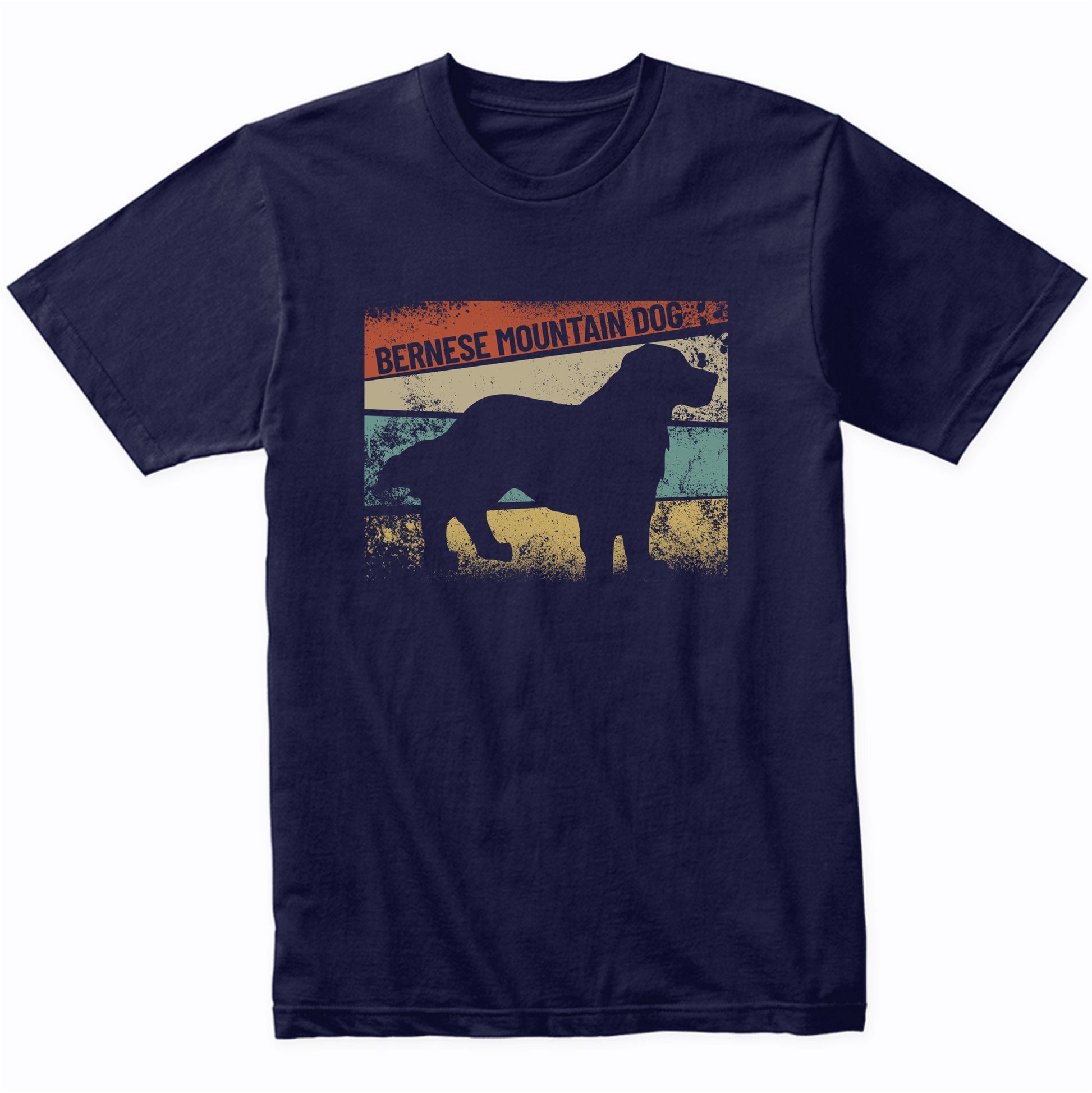 Retro Bernese Mountain Dog  Breed Bernese Mountain Dog T-Shirt
