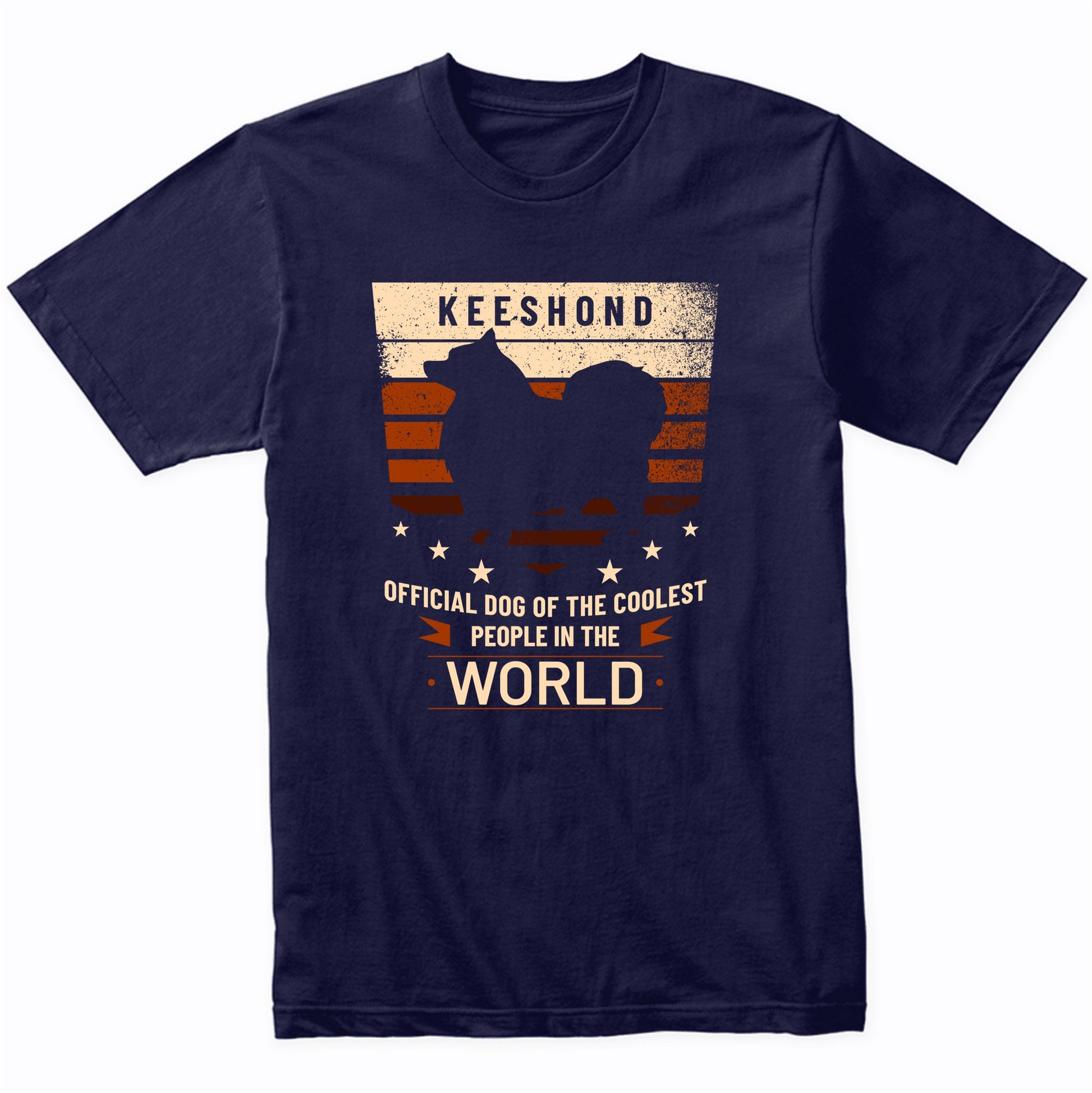 Keeshond Official Dog Of The Coolest People In The World T-Shirt