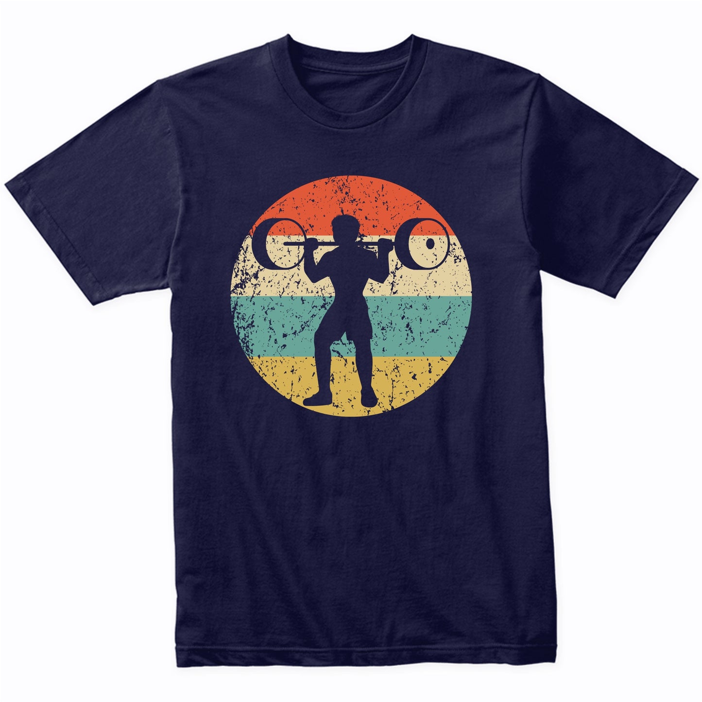 Weightlifting Powerlifting Retro Weightlifting Fitness T-Shirt