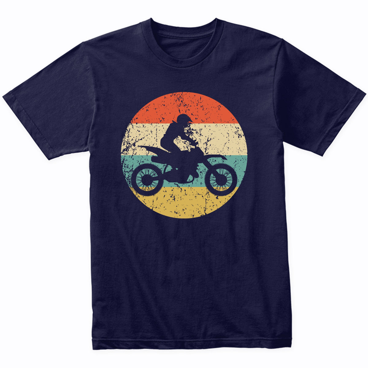 Dirt Biking Motocross Dirt Biker Retro Extreme Sports T-Shirt