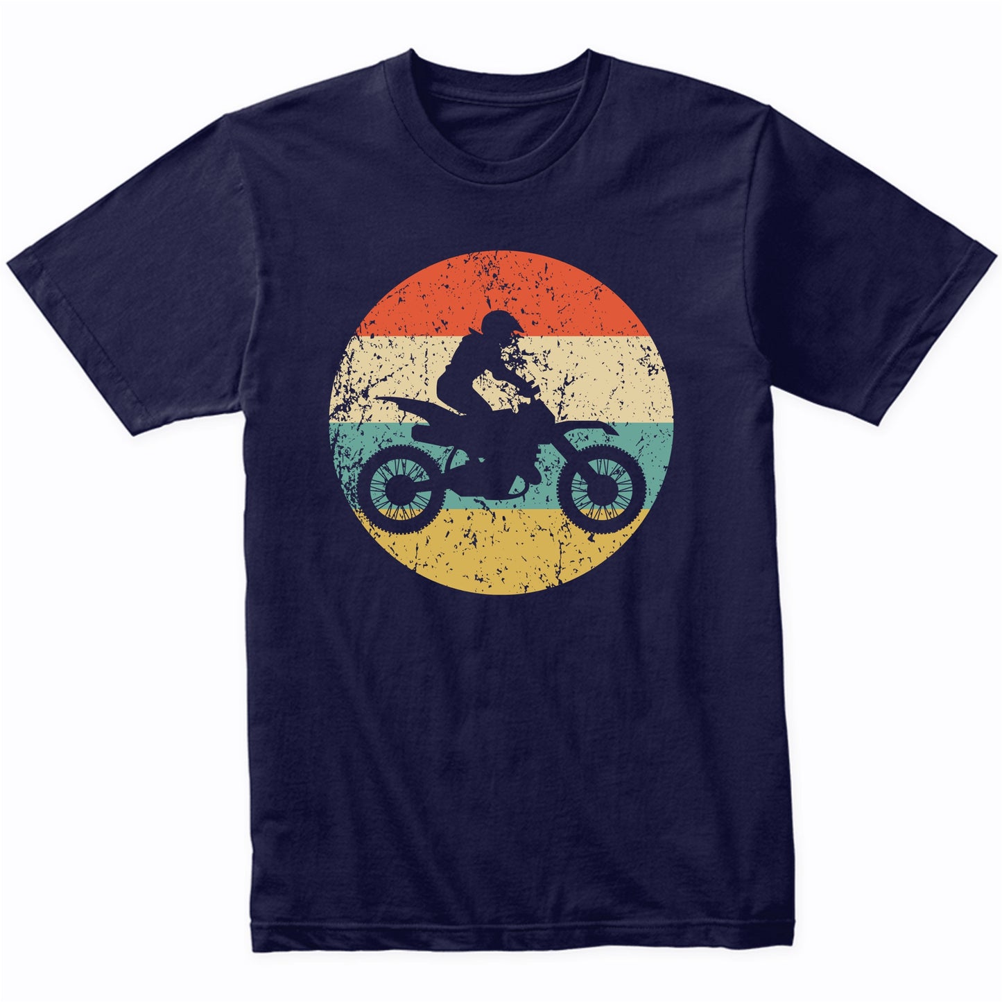 Dirt Biking Motocross Dirt Biker Retro Extreme Sports T-Shirt