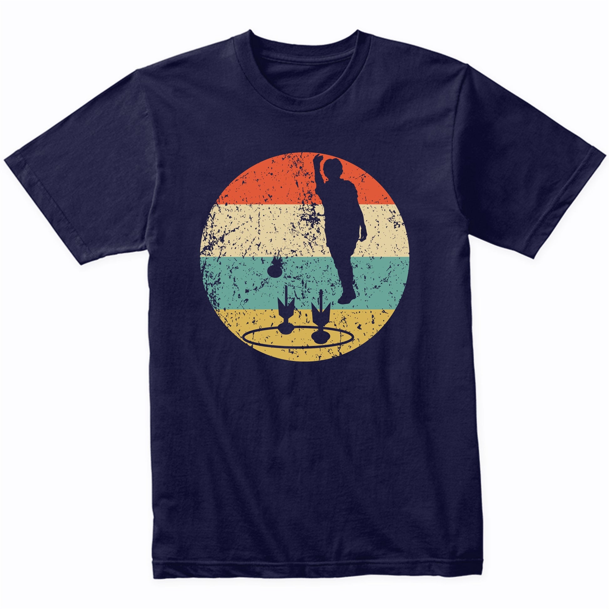 Lawn Darts Silhouette Retro Lawn Darts T-Shirt
