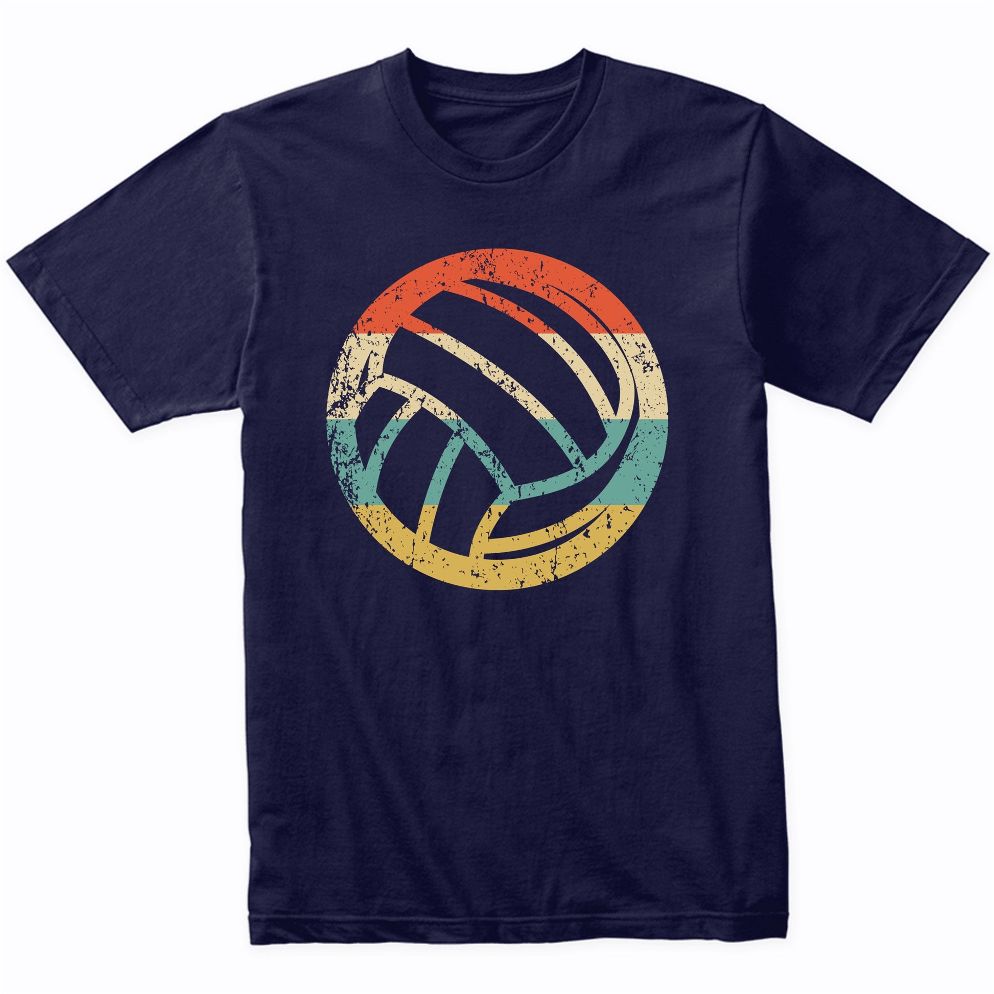 Volleyball Ball Icon Retro Volleyball T-Shirt