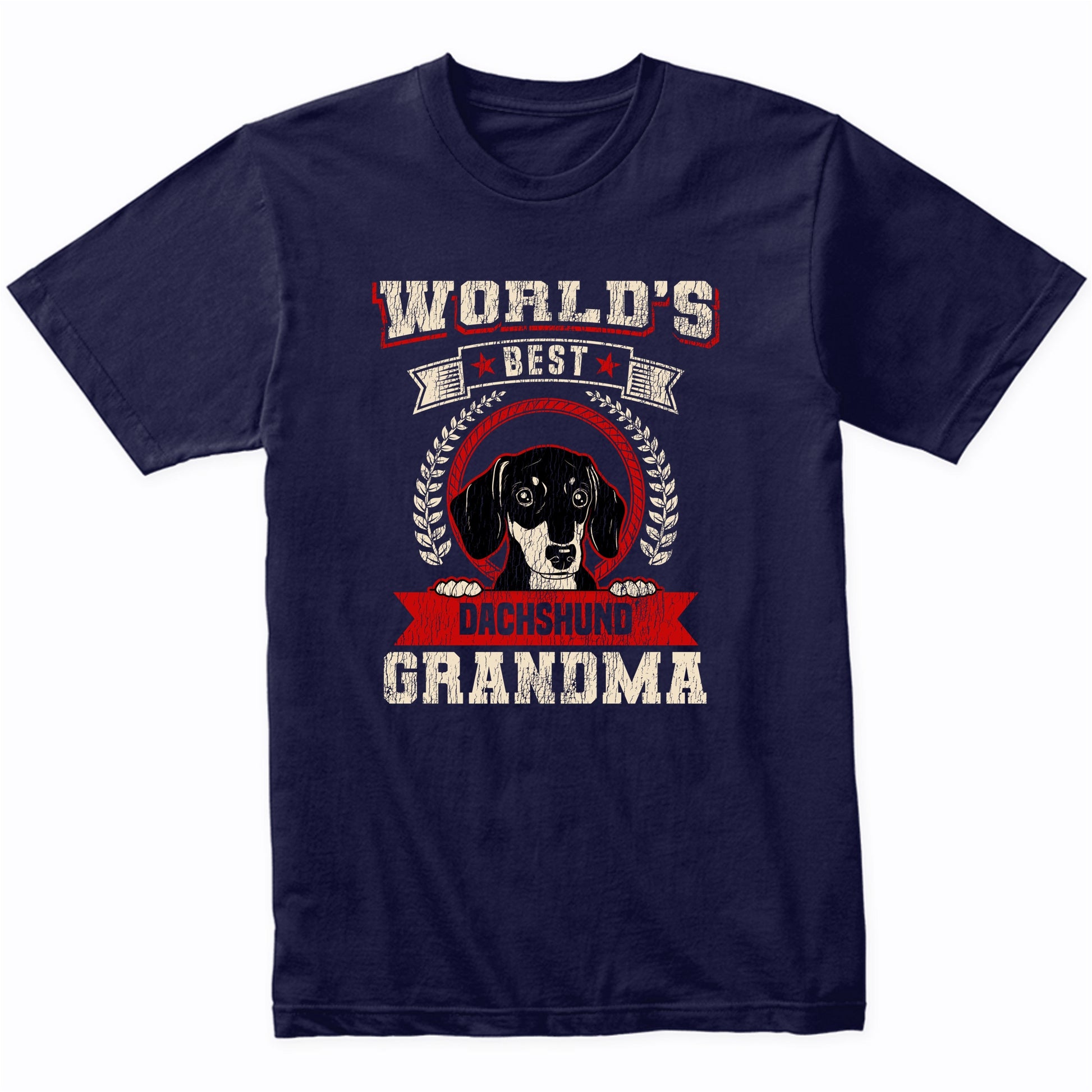 World's Best Dachshund Grandma Dog Breed T-Shirt