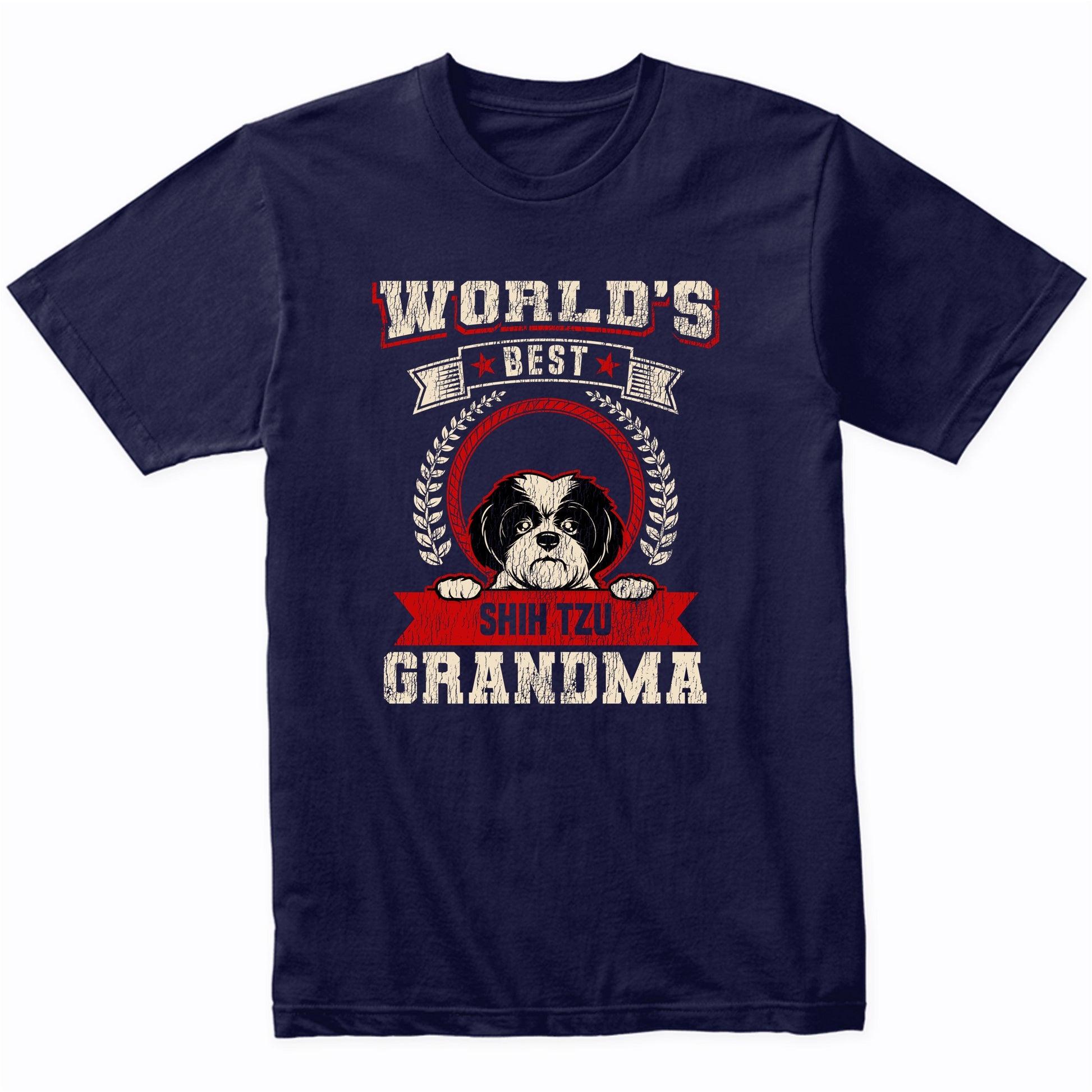 World's Best Shih Tzu Grandma Dog Breed T-Shirt