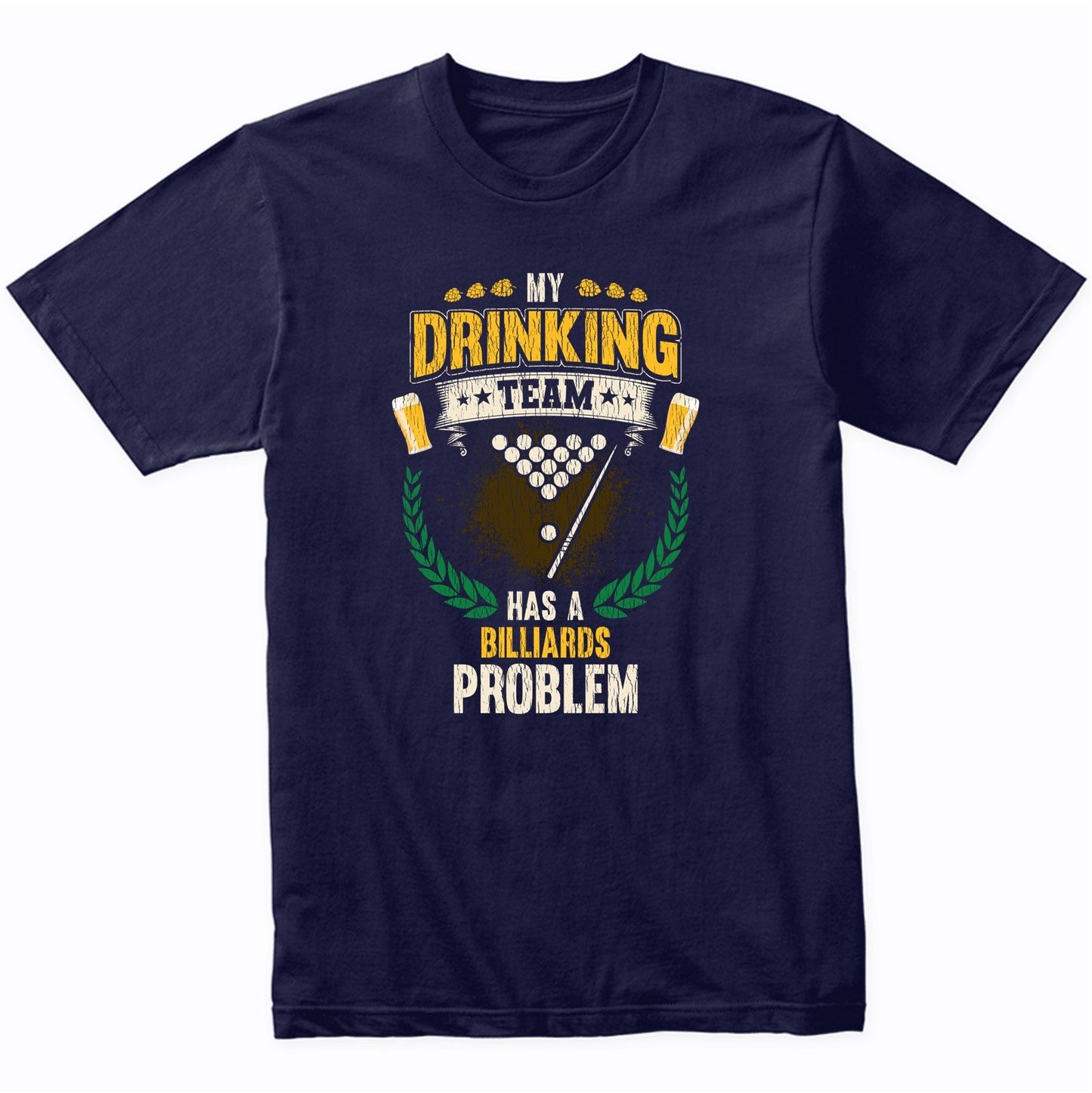 Funny billiards t shirts online