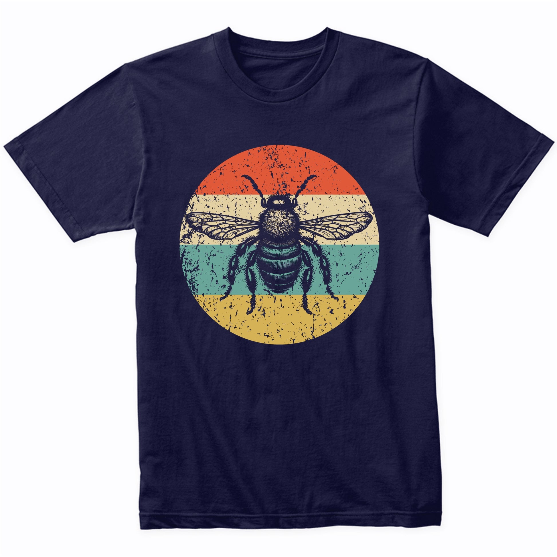 Retro Honey Bee Vintage Style Beekeeper T-Shirt