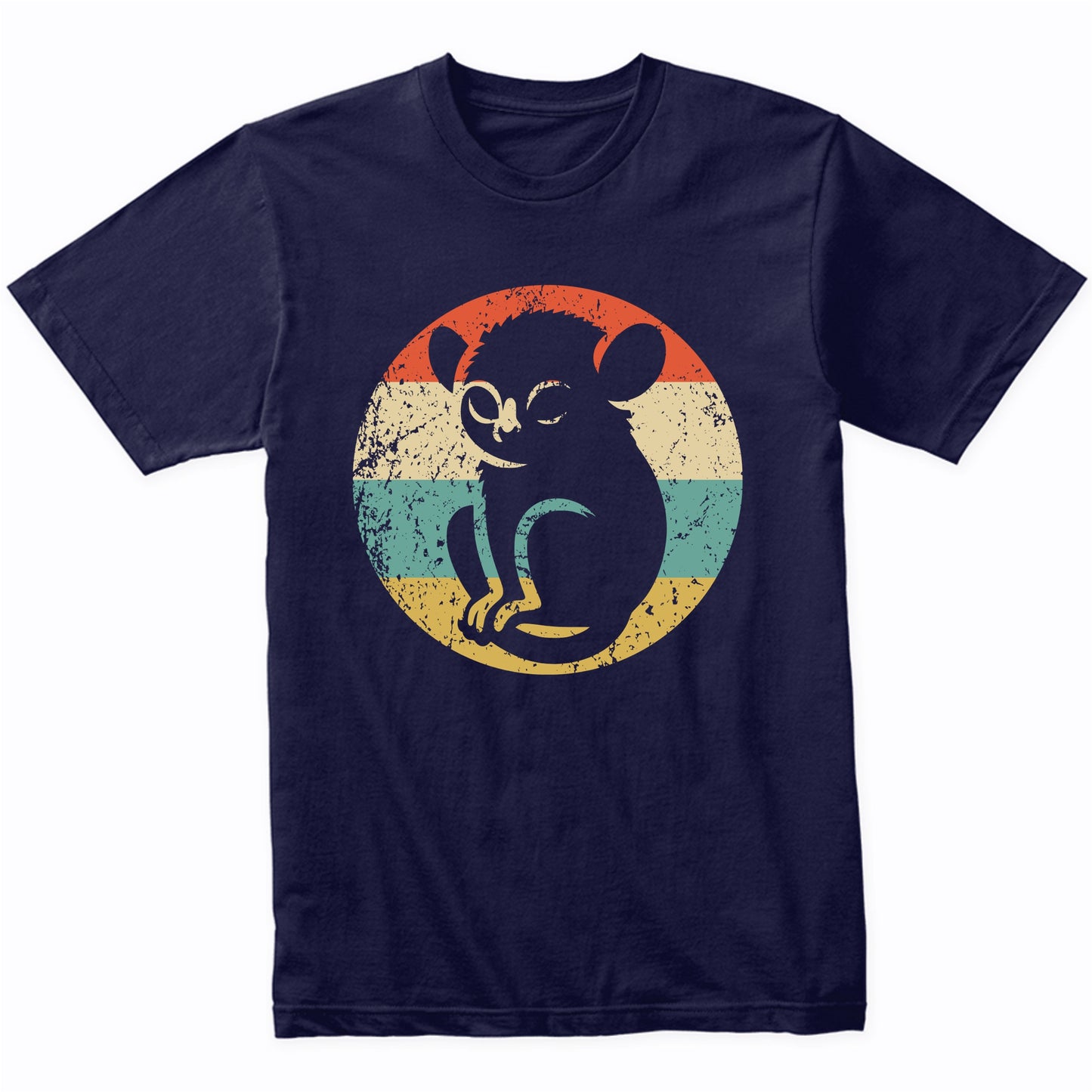 Retro Tarsier Monkey Vintage Style Cute Animal T-Shirt