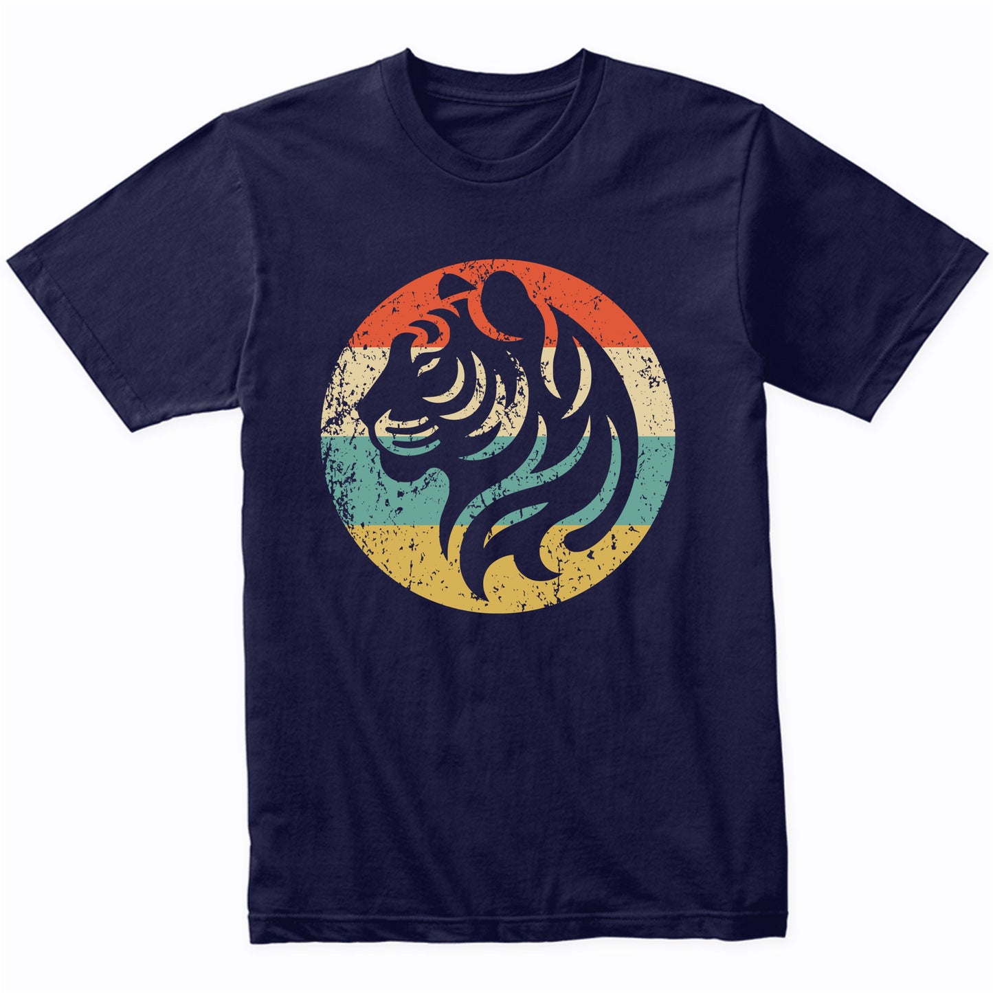 Retro Tiger Vintage Style Wild Animal T-Shirt