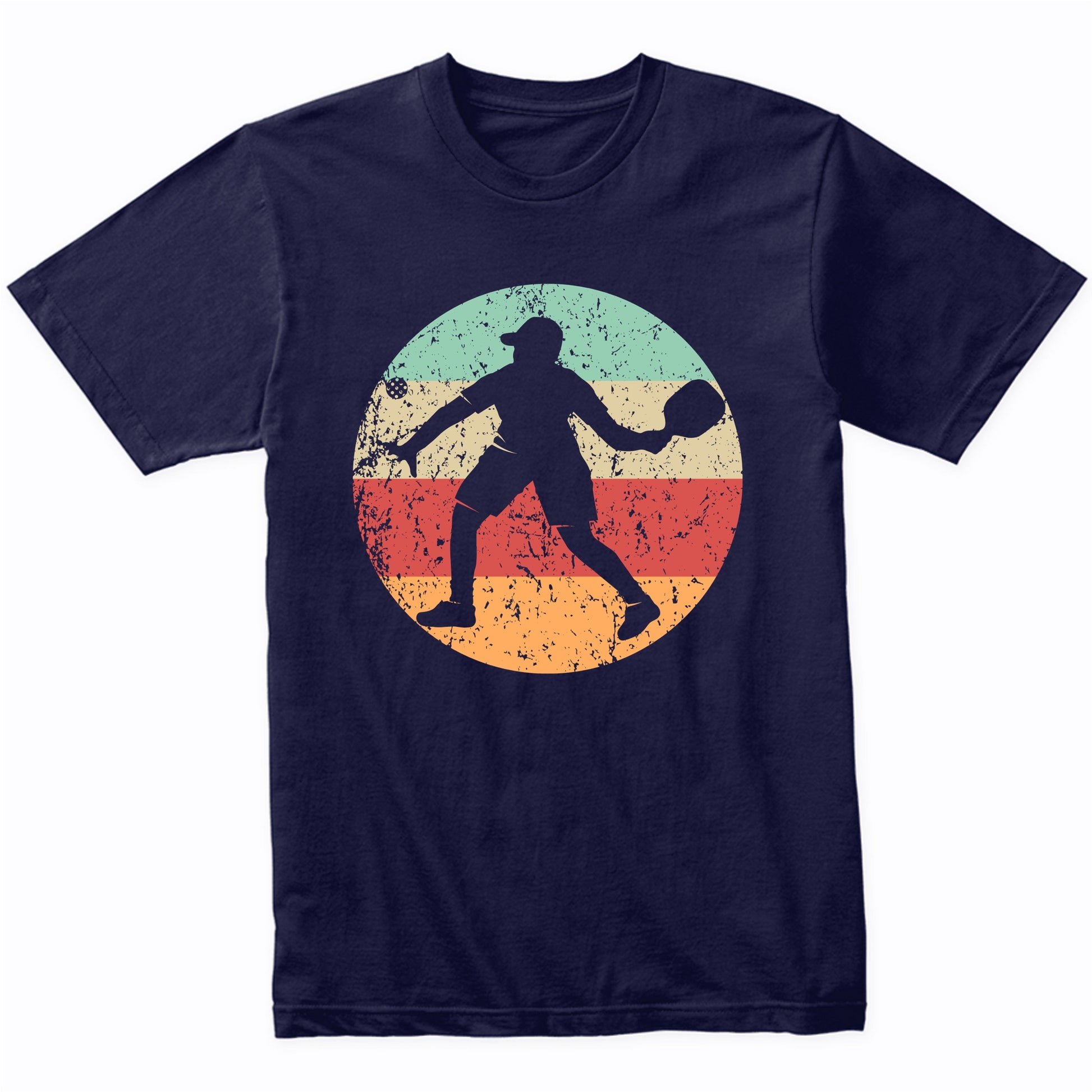 Retro Pickleball Player Vintage Style Pickleball T-Shirt