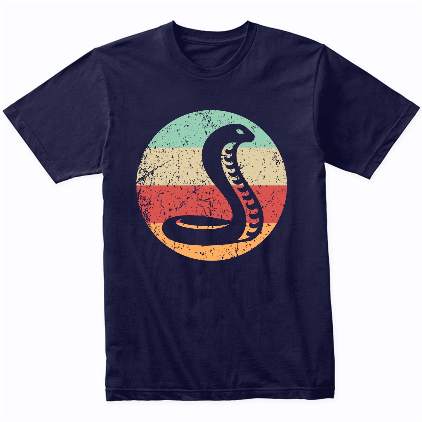 Retro Cobra Snake Vintage Style Wild Animal T-Shirt