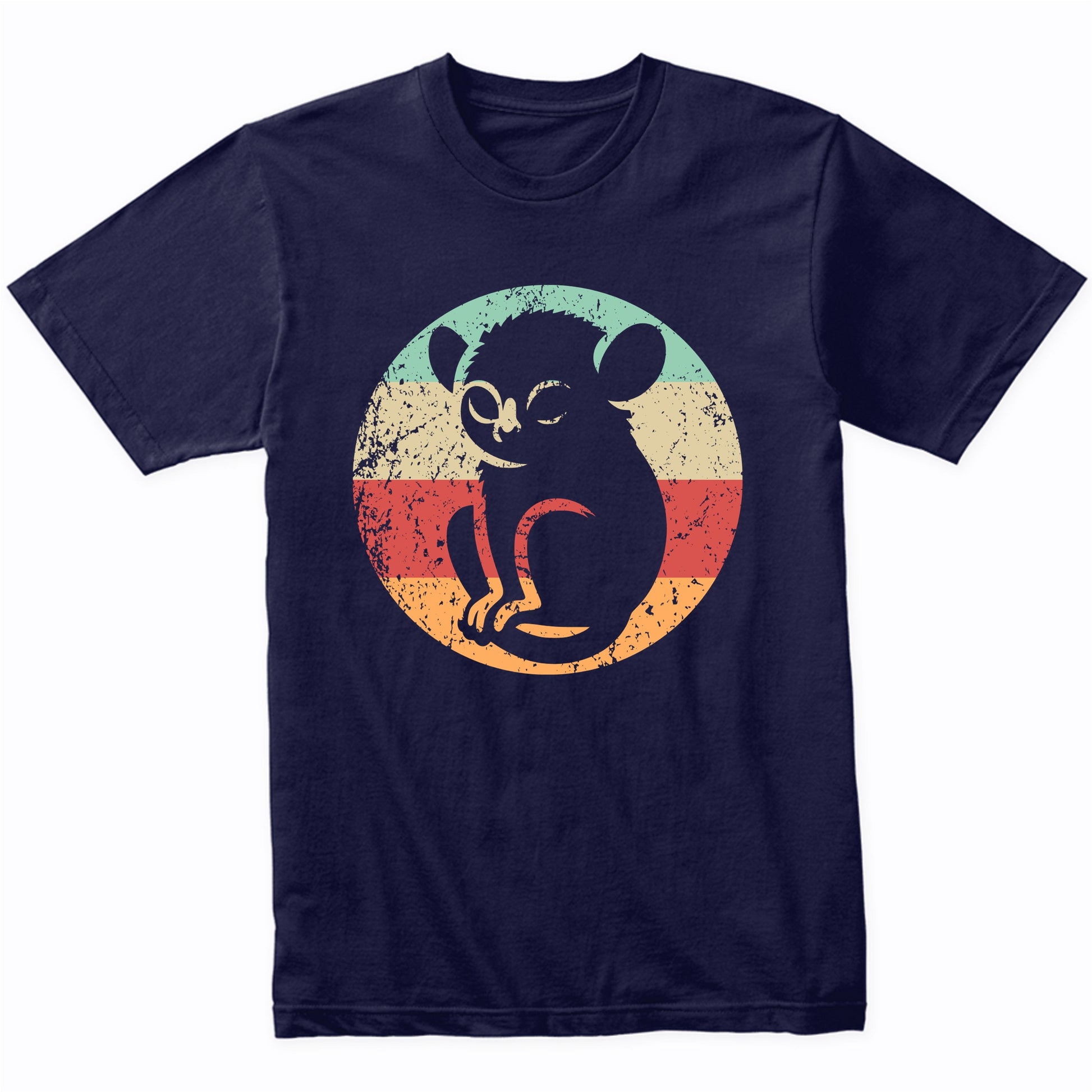 Retro Tarsier Monkey Vintage Style Cute Animal T-Shirt