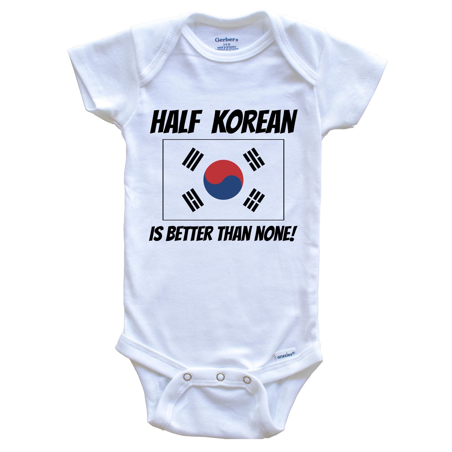 Half Polish Is Better Than None Funny Polish Flag Baby Bodysuit (Black –  Really Awesome Shirts